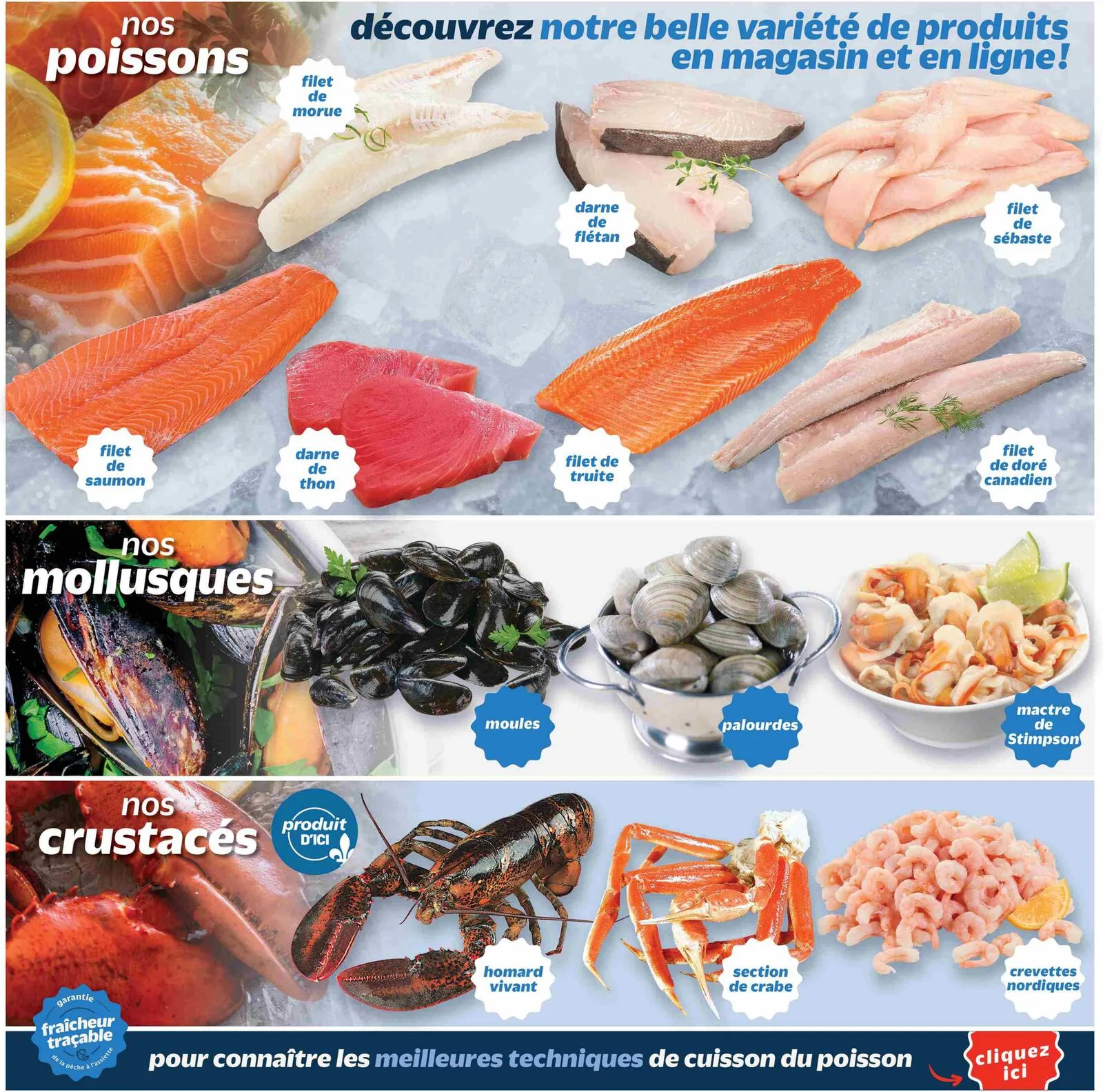 Page 3 de la Cahier Poisson Metro du 16 au 22 avril 2026