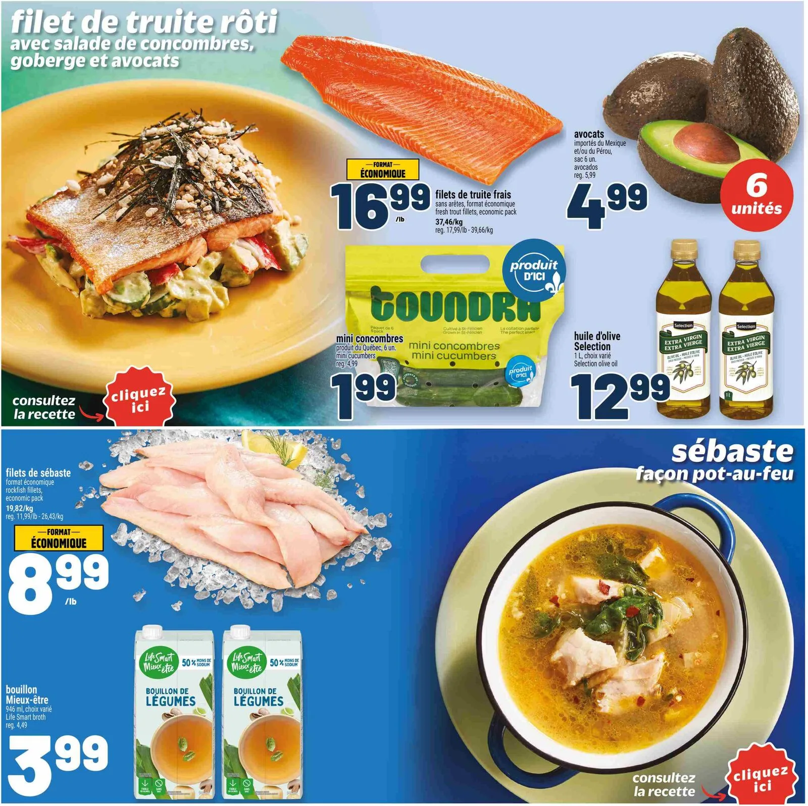 Page 4 de la Cahier Poisson Metro du 16 au 22 avril 2026