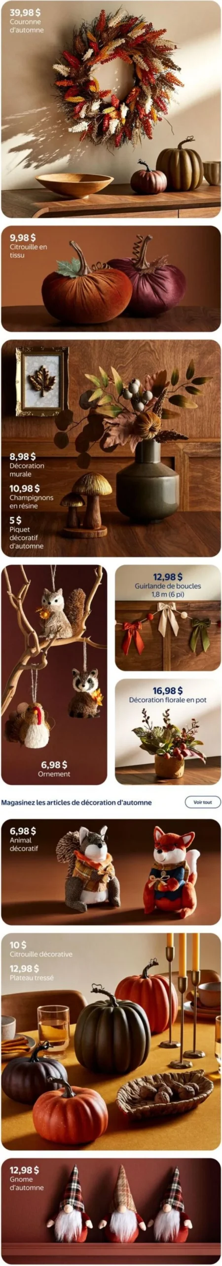 Page 2 de la Cahier Walmart Articles de maison d’automne du 10 septembre au 21 octobre 2026
