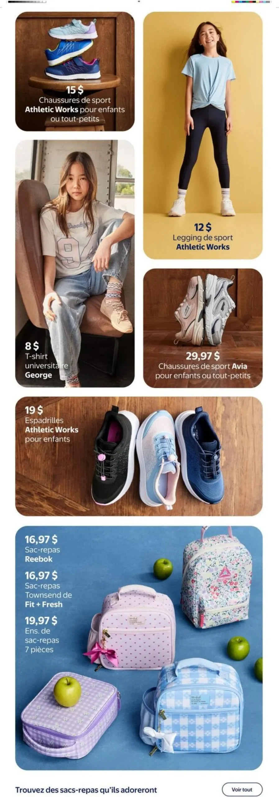 Page 4 de la Cahier Walmart La rentrée stylée du 30 juillet au 16 septembre 2026