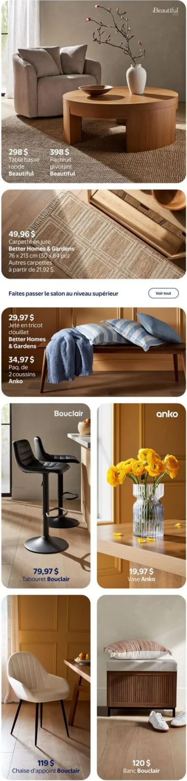 Page 2 de la Cahier Walmart Maison du 2 au 29 avril 2026