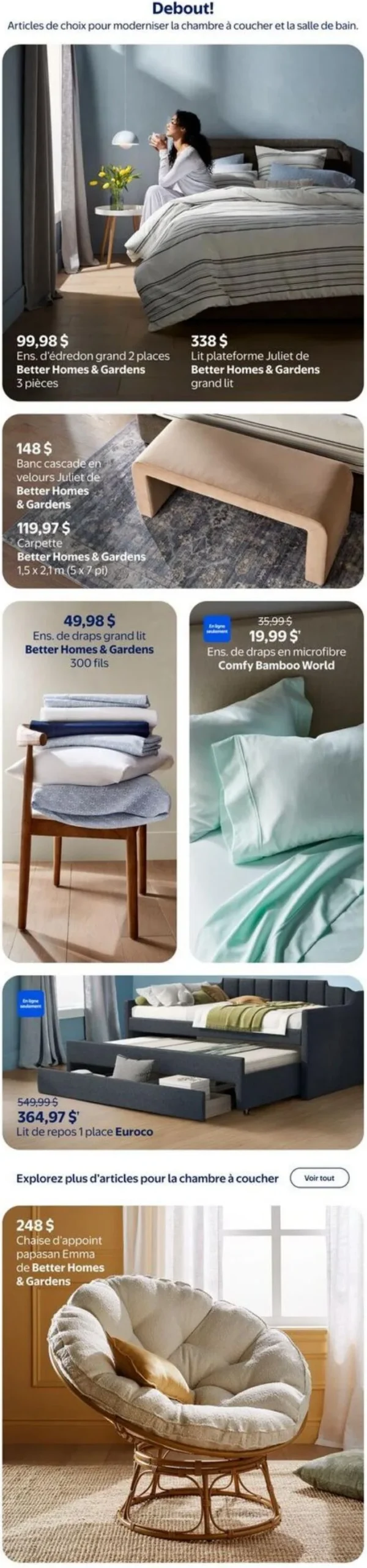 Page 3 de la Cahier Walmart Maison du 2 au 29 avril 2026