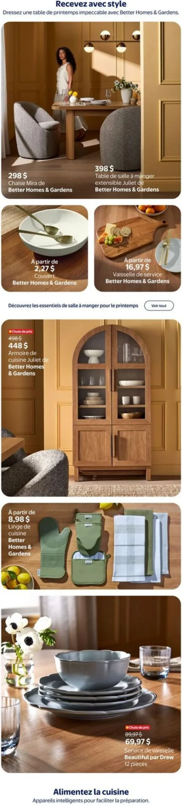 Page 5 de la Cahier Walmart Maison du 2 au 29 avril 2026