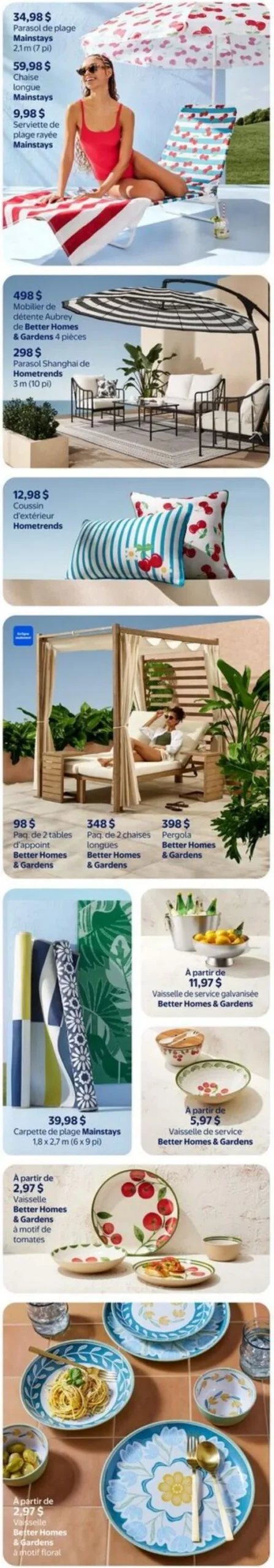 Page 11 de la Cahier Walmart Maison du 2 au 29 avril 2026