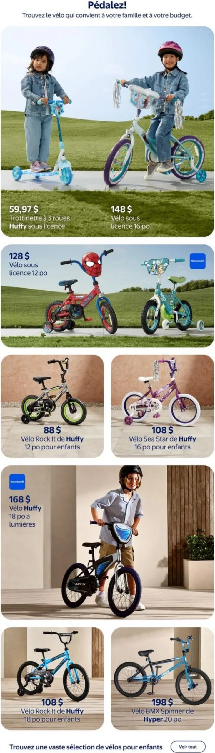 Page 2 de la Cahier Walmart Plein Air du 2 au 29 avril 2026