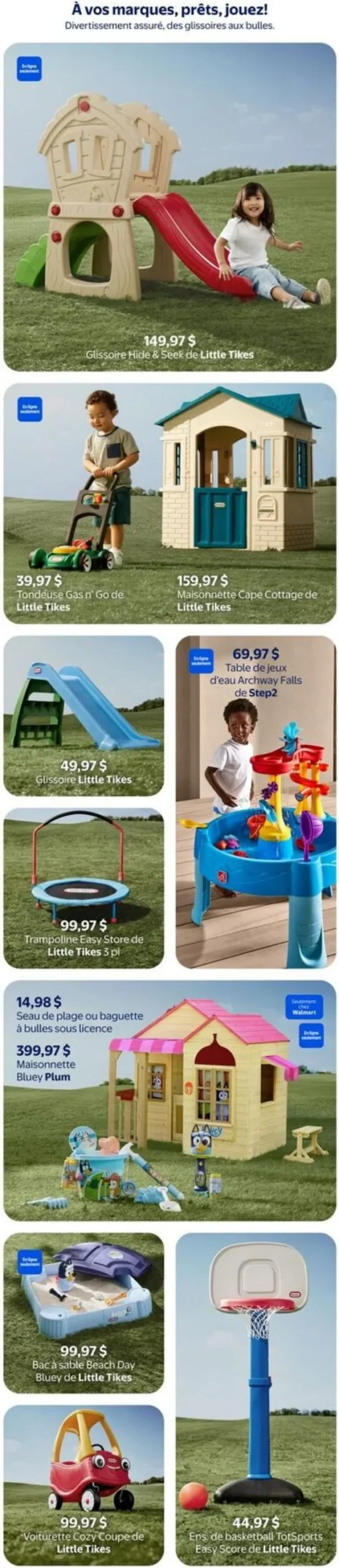 Page 4 de la Cahier Walmart Plein Air du 2 au 29 avril 2026