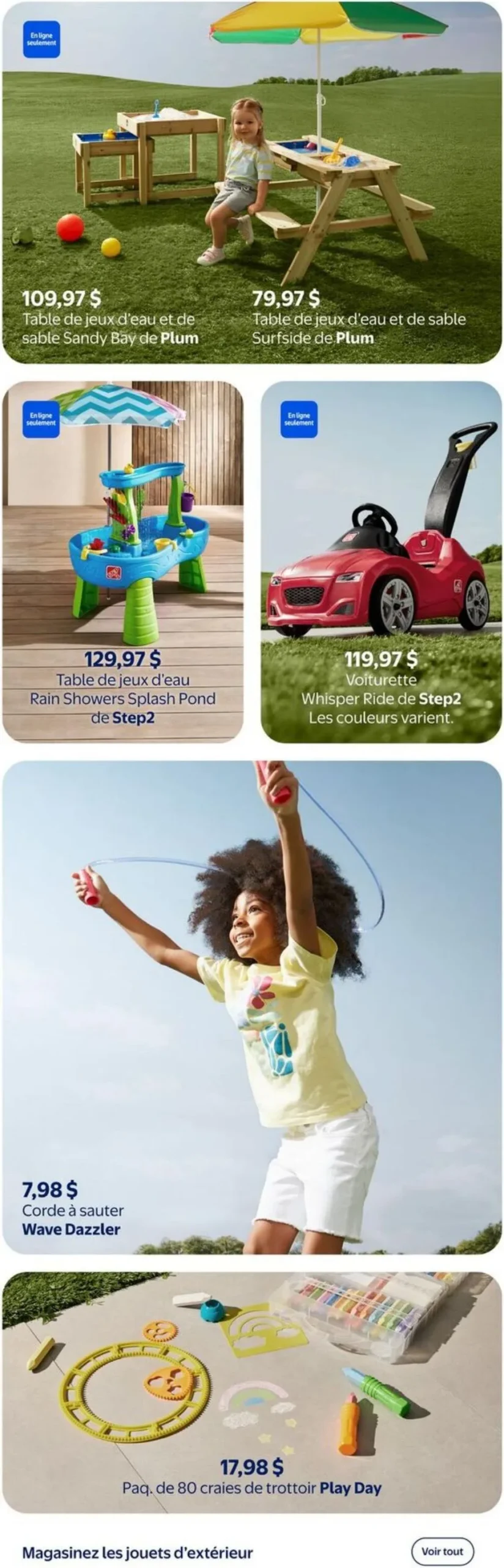 Page 5 de la Cahier Walmart Plein Air du 2 au 29 avril 2026