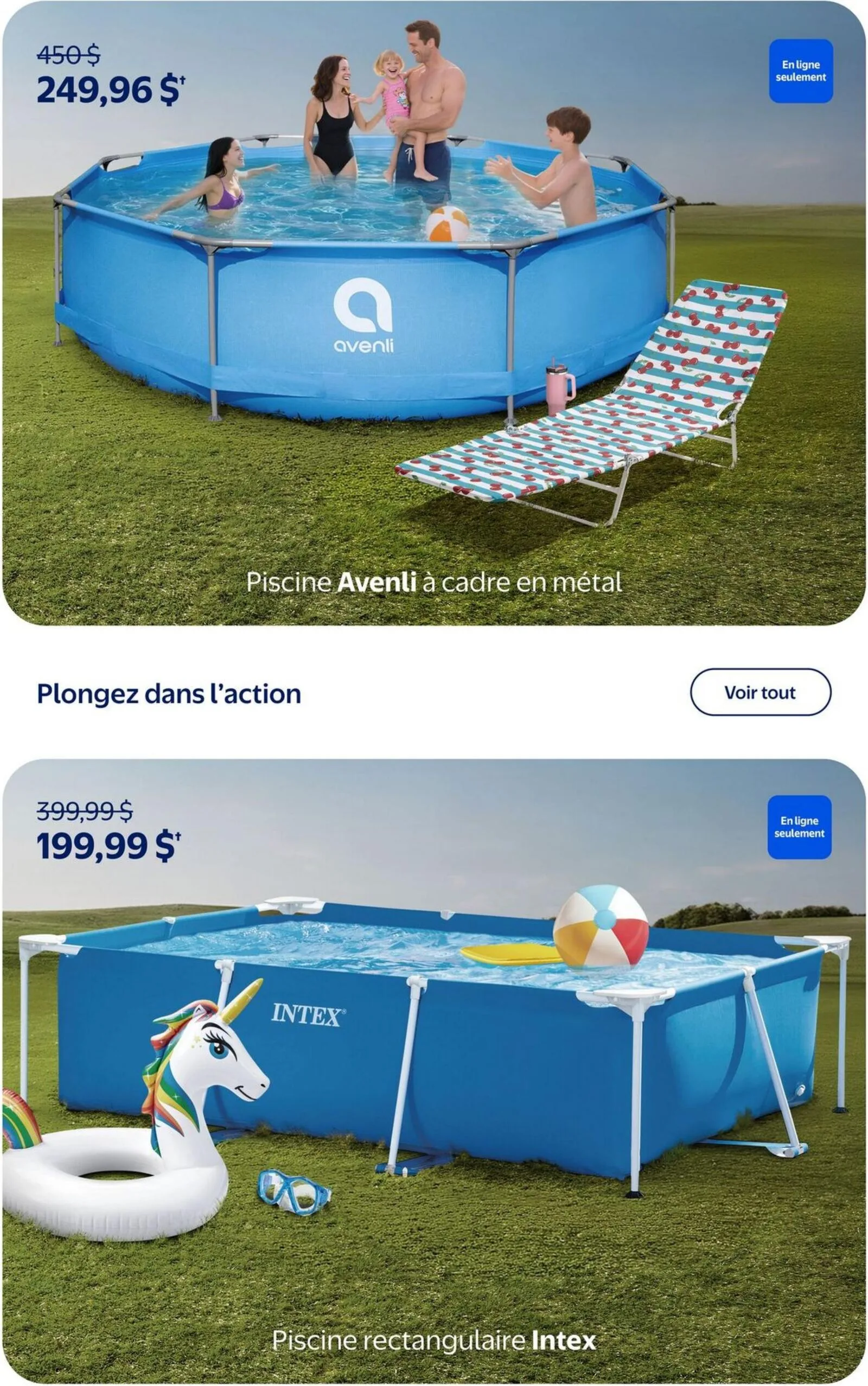 Page 7 de la Cahier Walmart Plein Air du 2 au 29 avril 2026