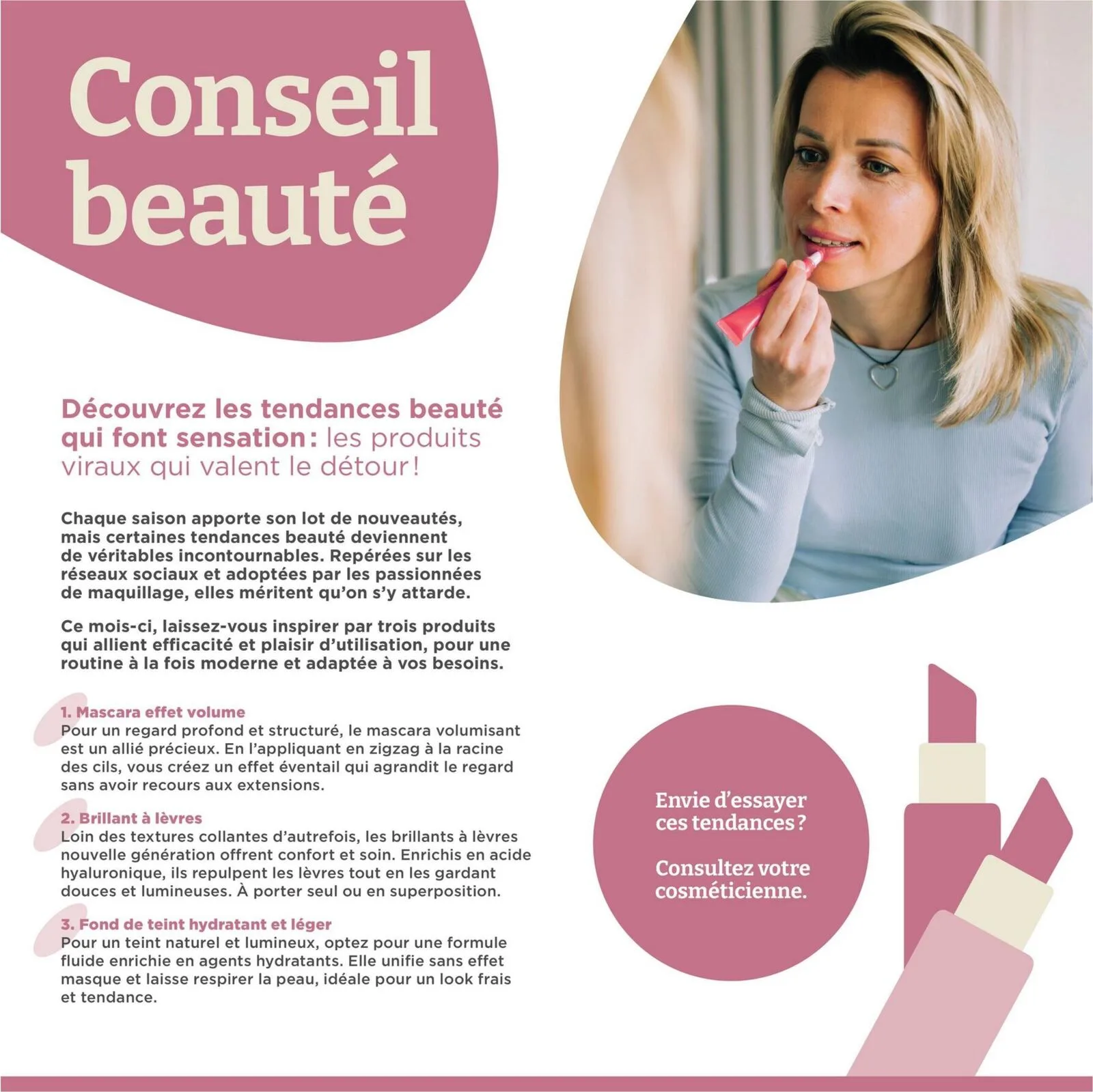 Page 2 de la Carnet Beauté Proxim du 19 au 25 mars 2026