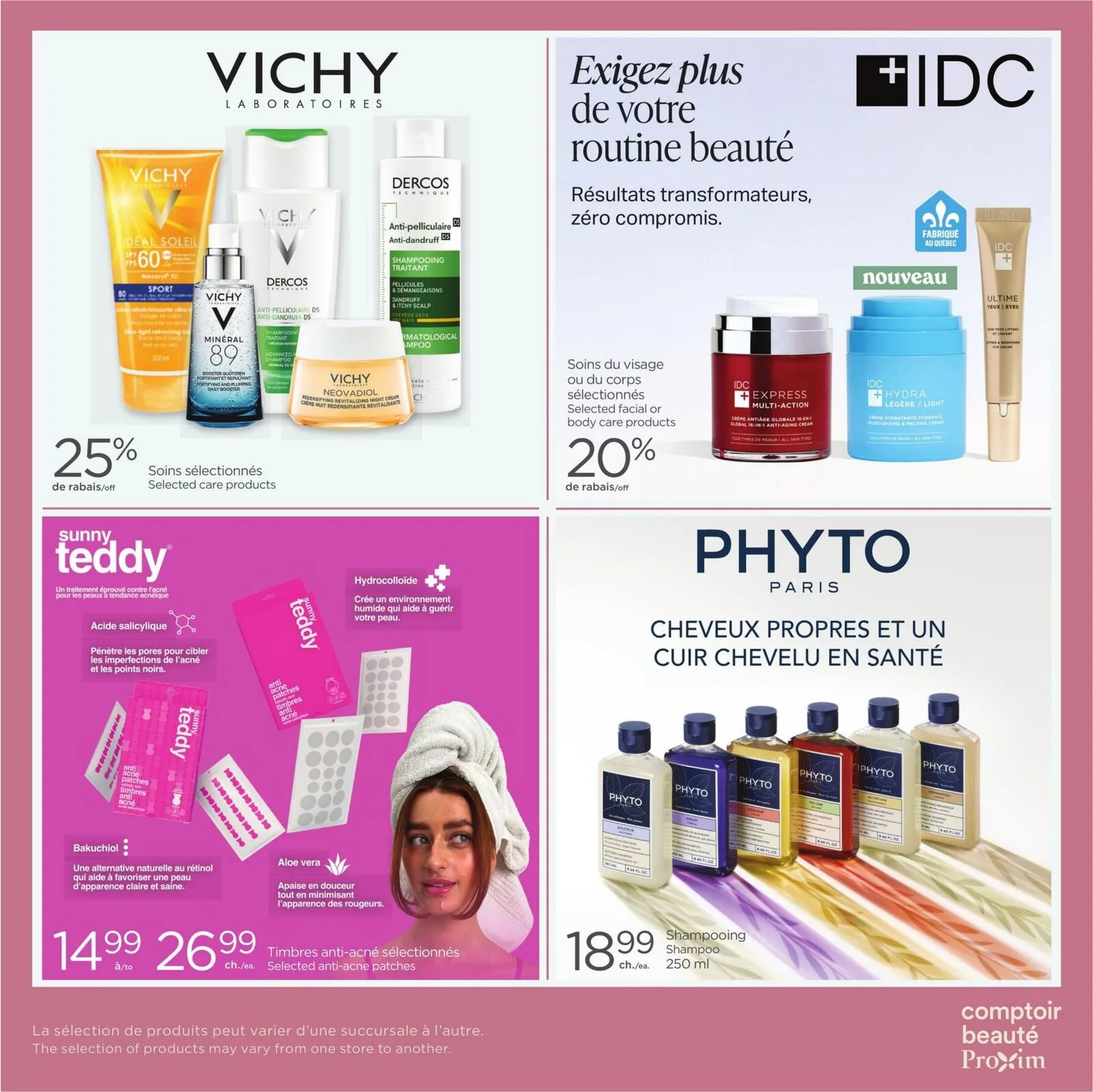Page 3 de la Carnet Beauté Proxim du 19 au 25 mars 2026