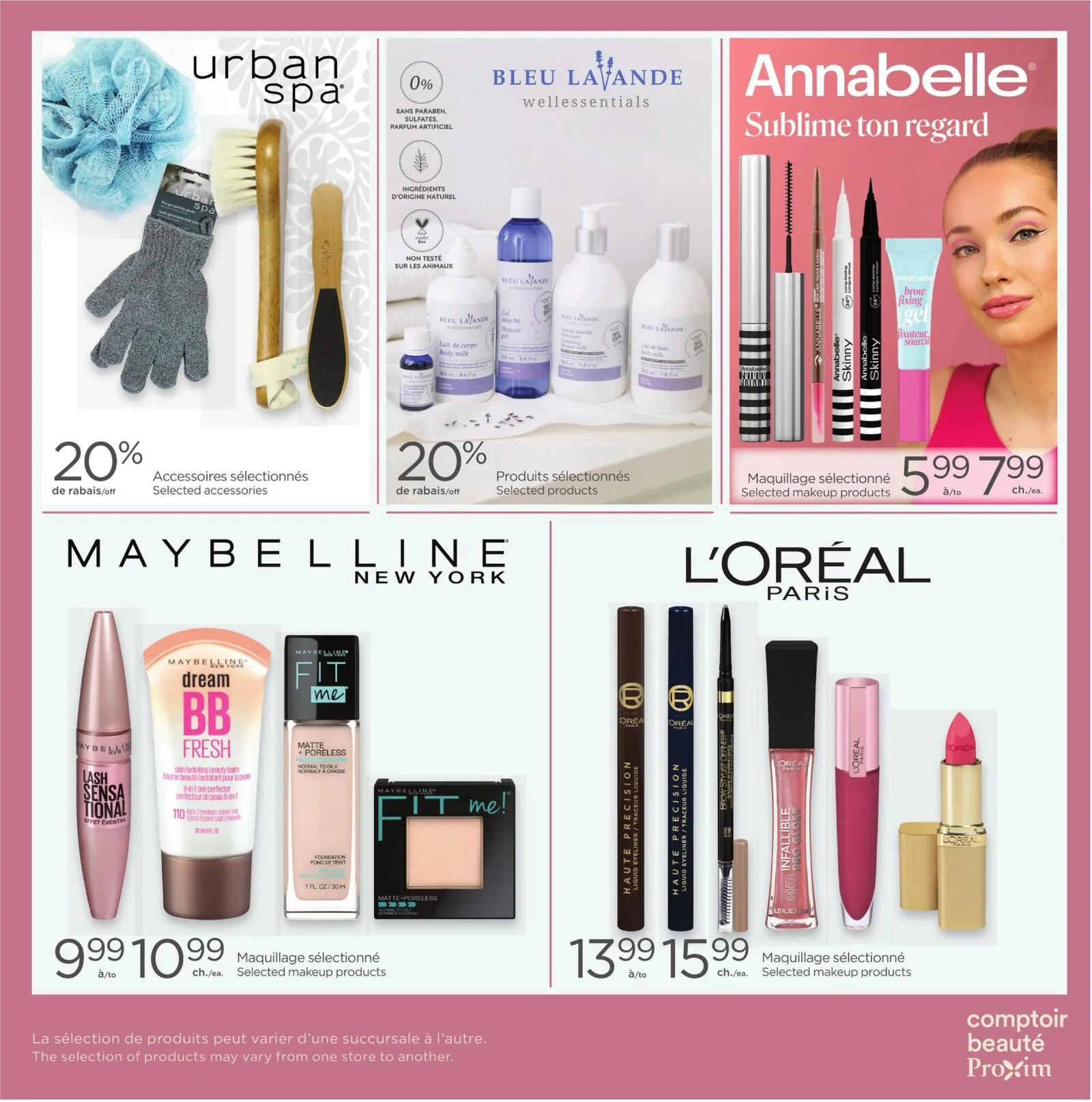 Page 3 de la Carnet Beauté Proxim du 21 au 27 mai 2026