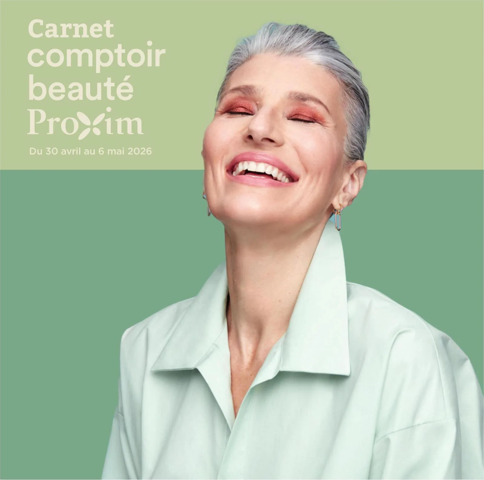 Page 1 de la Carnet Beauté Proxim du 30 avril au 6 mai 2026