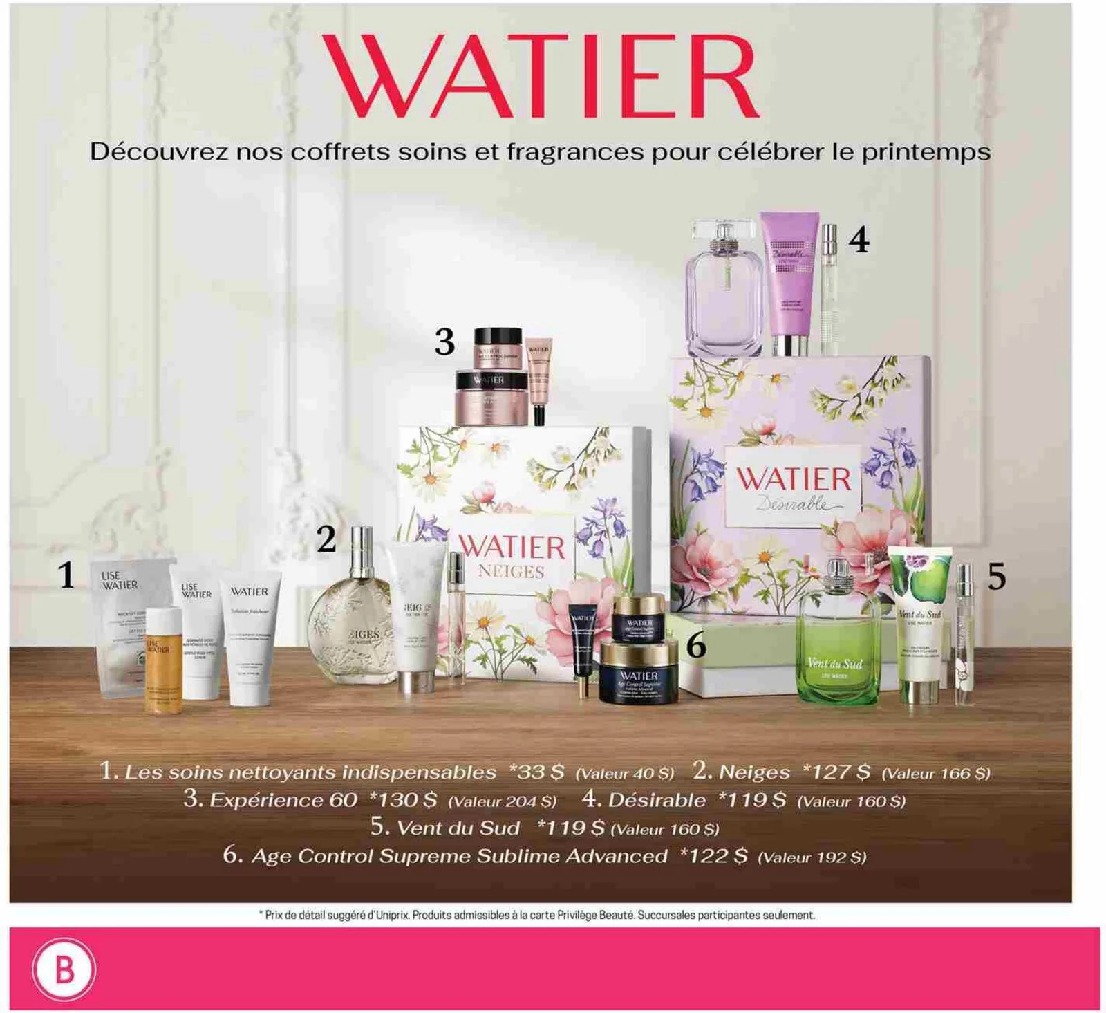 Page 2 de la Carnet Beauté Uniprix du 19 au 25 mars 2026