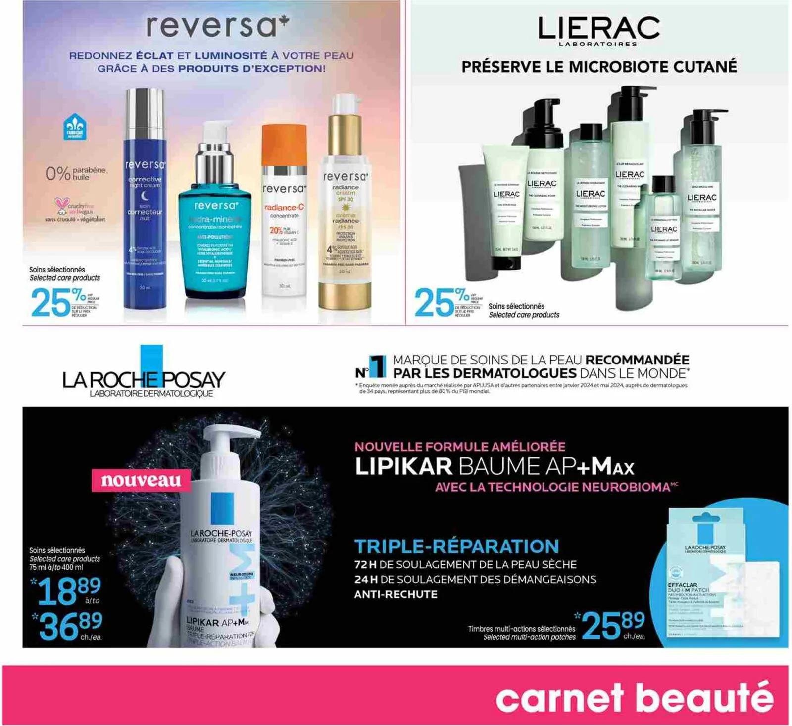 Page 3 de la Carnet Beauté Uniprix du 19 au 25 mars 2026