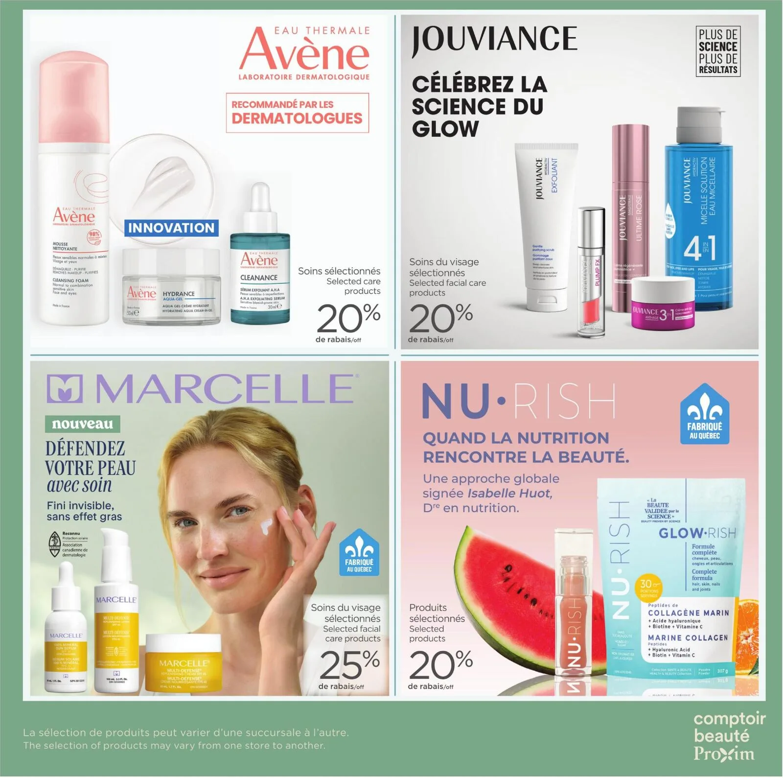 Page 3 de la Carnet Proxim Beauté du 14 au 20 mai 2026