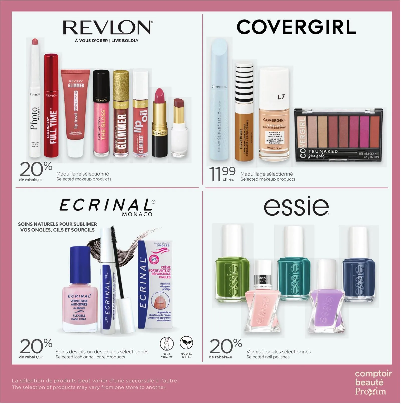 Page 5 de la Carnet Proxim Comptoir Beauté du 9 au 15 juillet 2026