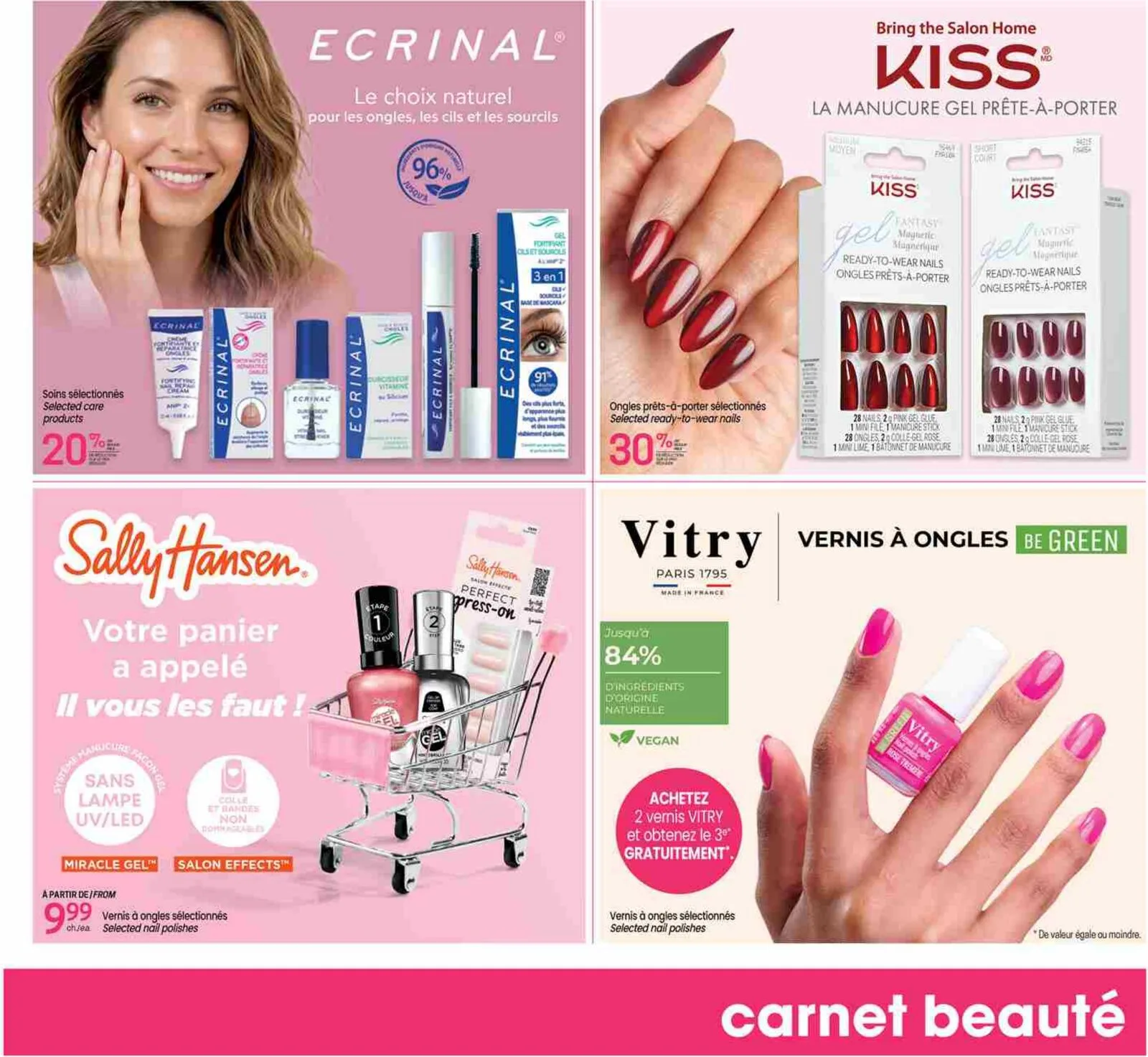 Page 3 de la Carnet Uniprix Beauté du 9 au 15 juillet 2026