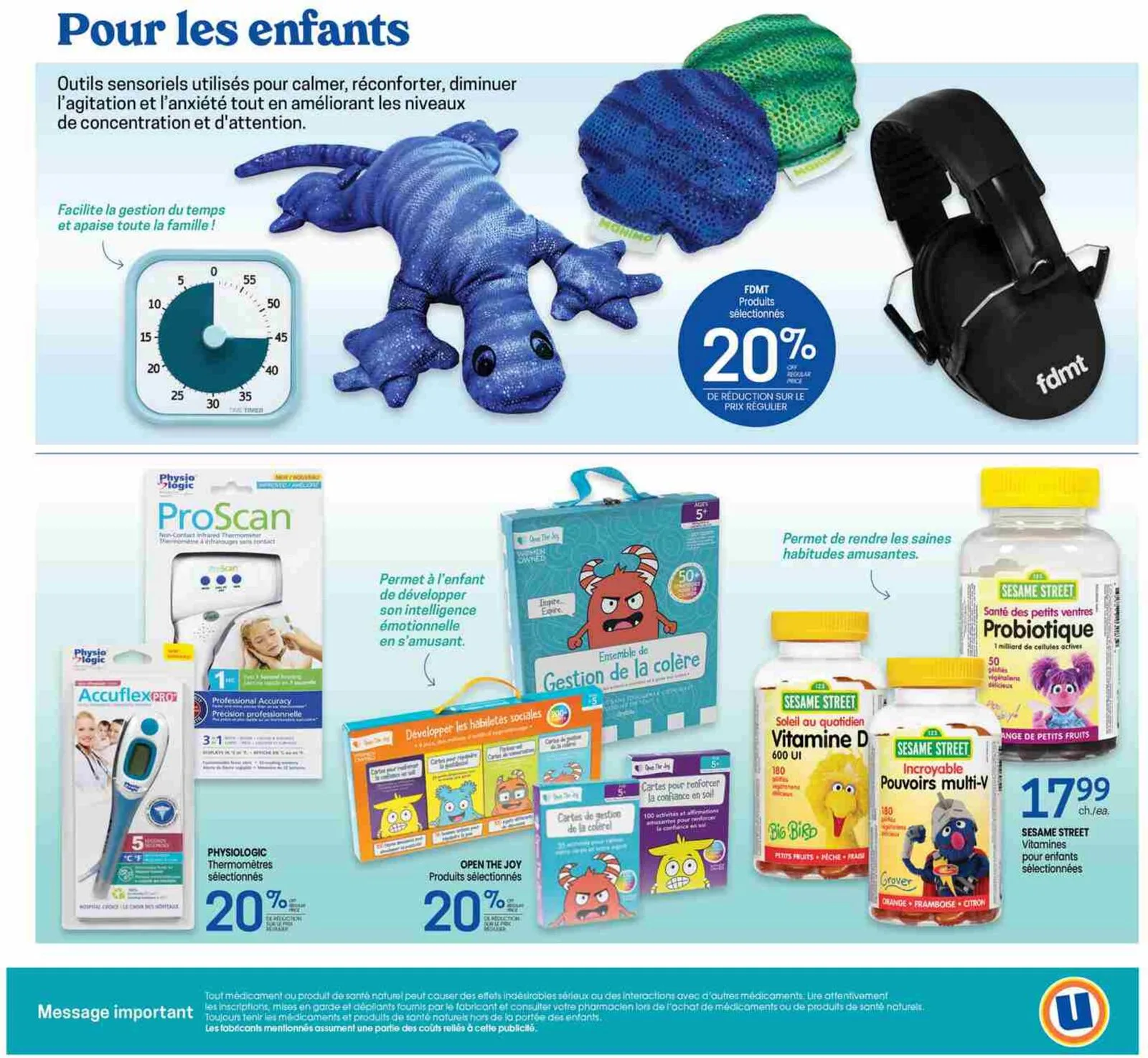 Page 3 de la Carnet Uniprix Soins à domicile du 28 mai au 3 juin 2026