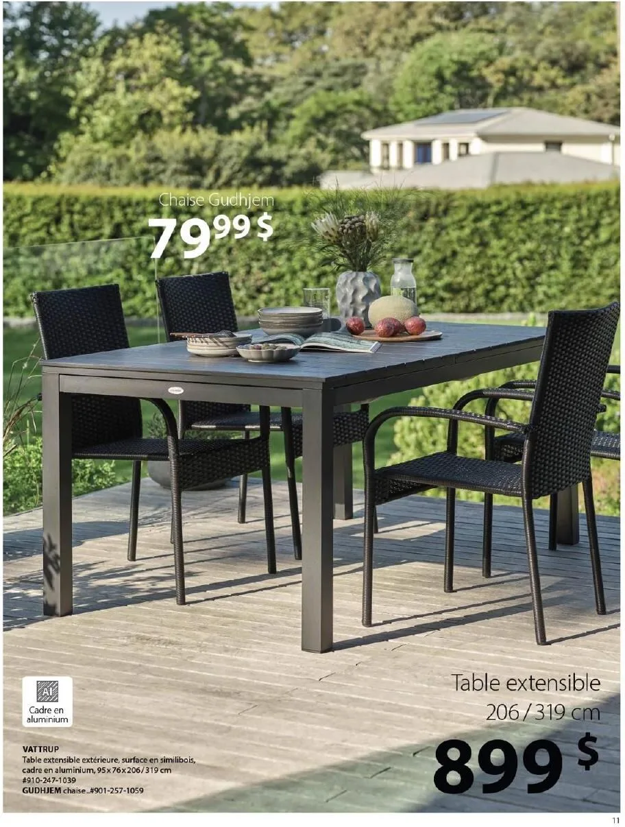 Page 11 de la Catalogue Jysk d&rsquo;été du 1 avril au 30 septembre 2026