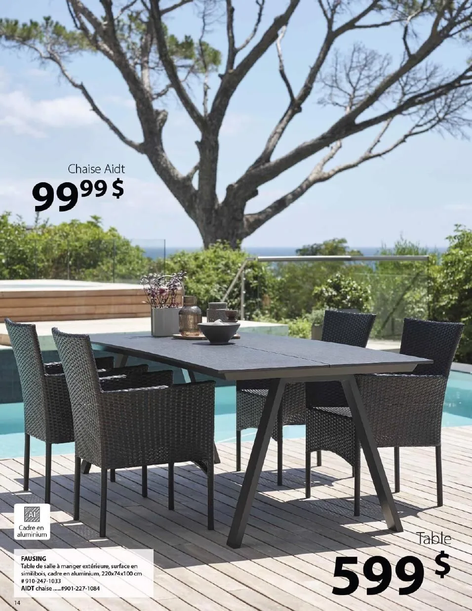 Page 14 de la Catalogue Jysk d&rsquo;été du 1 avril au 30 septembre 2026