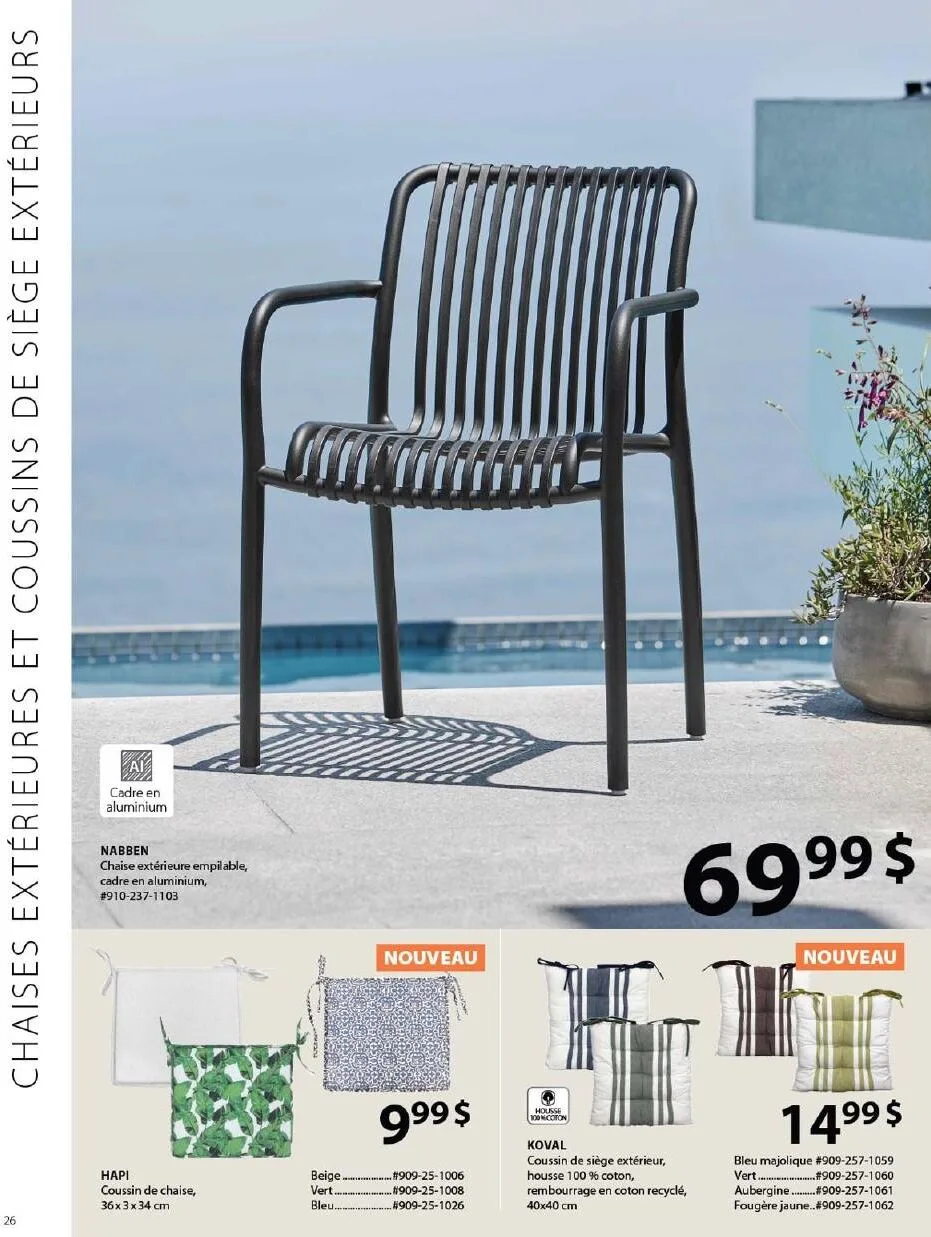 Page 26 de la Catalogue Jysk d&rsquo;été du 1 avril au 30 septembre 2026