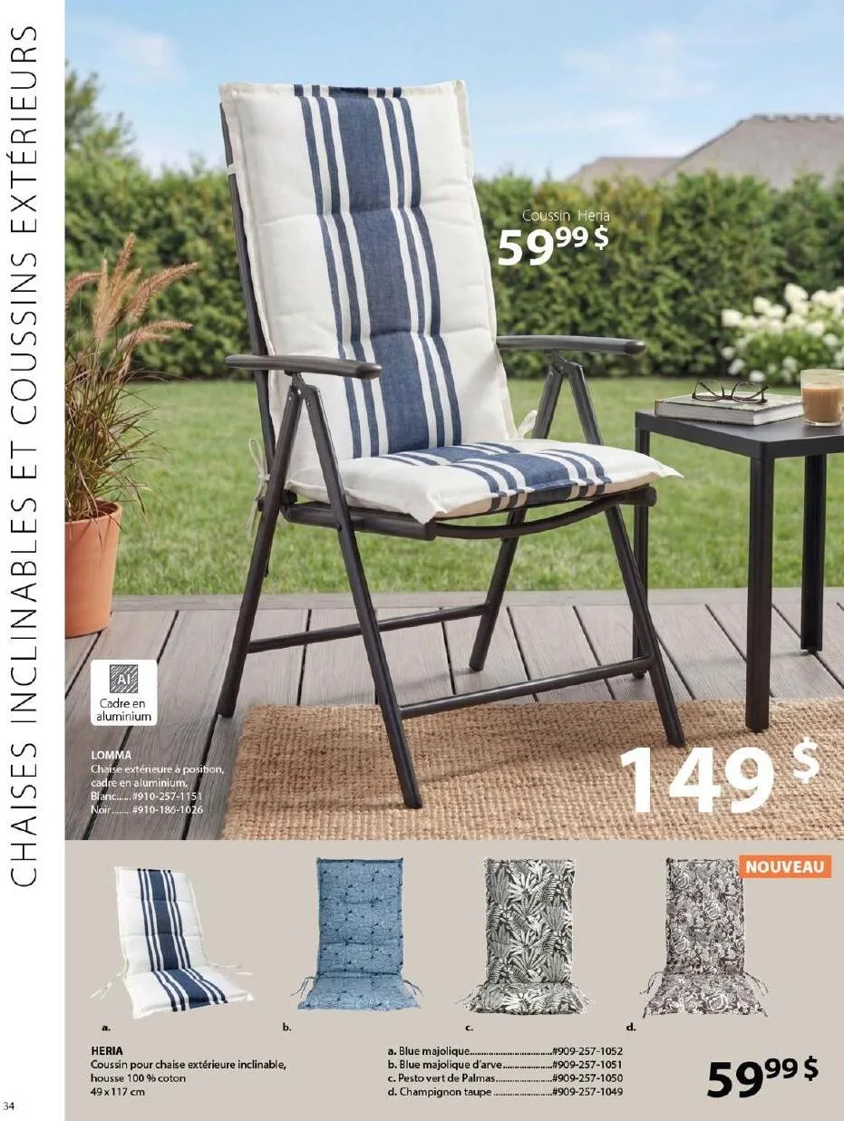 Page 34 de la Catalogue Jysk d&rsquo;été du 1 avril au 30 septembre 2026