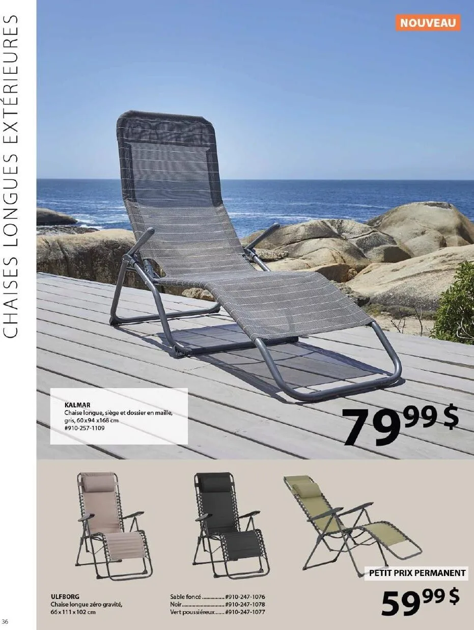 Page 36 de la Catalogue Jysk d&rsquo;été du 1 avril au 30 septembre 2026