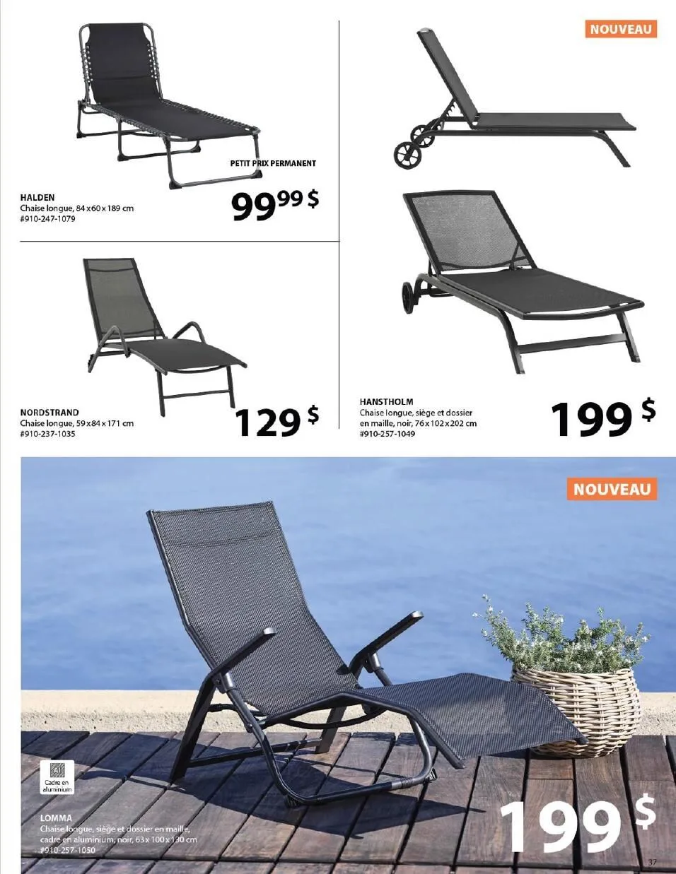 Page 37 de la Catalogue Jysk d&rsquo;été du 1 avril au 30 septembre 2026