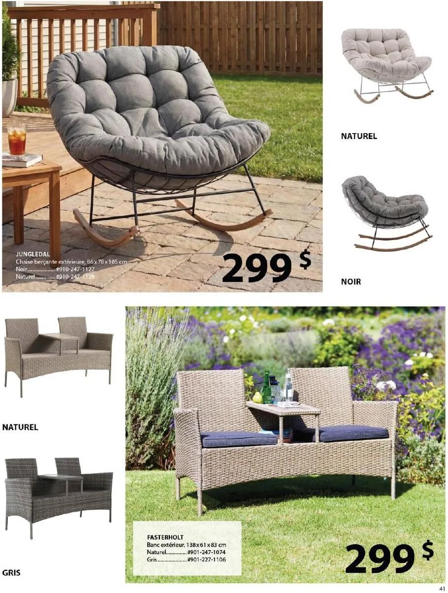 Page 41 de la Catalogue Jysk d&rsquo;été du 1 avril au 30 septembre 2026