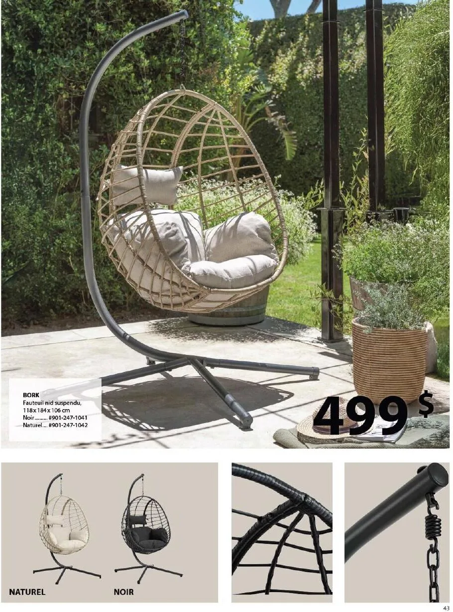 Page 43 de la Catalogue Jysk d&rsquo;été du 1 avril au 30 septembre 2026