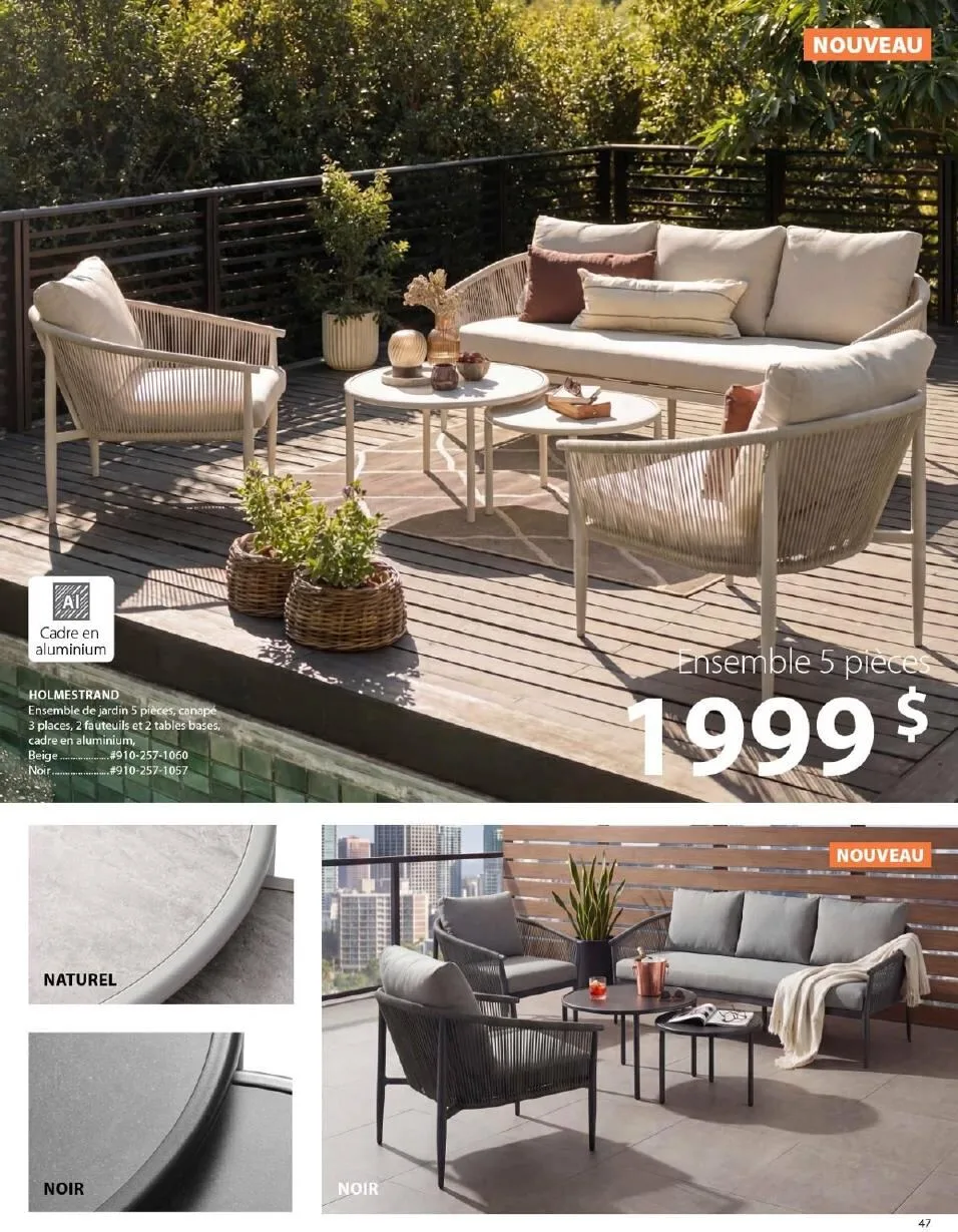 Page 47 de la Catalogue Jysk d&rsquo;été du 1 avril au 30 septembre 2026