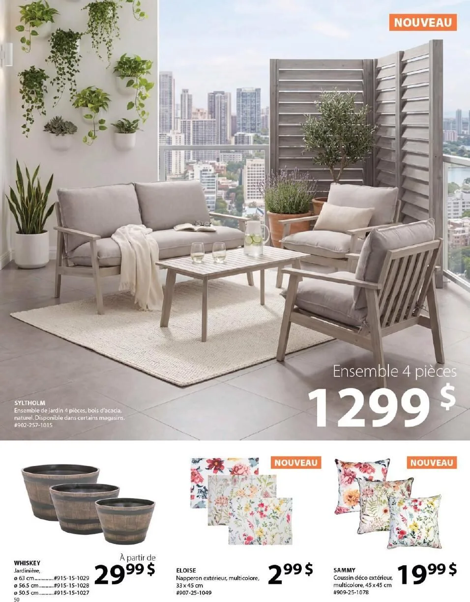 Page 50 de la Catalogue Jysk d&rsquo;été du 1 avril au 30 septembre 2026