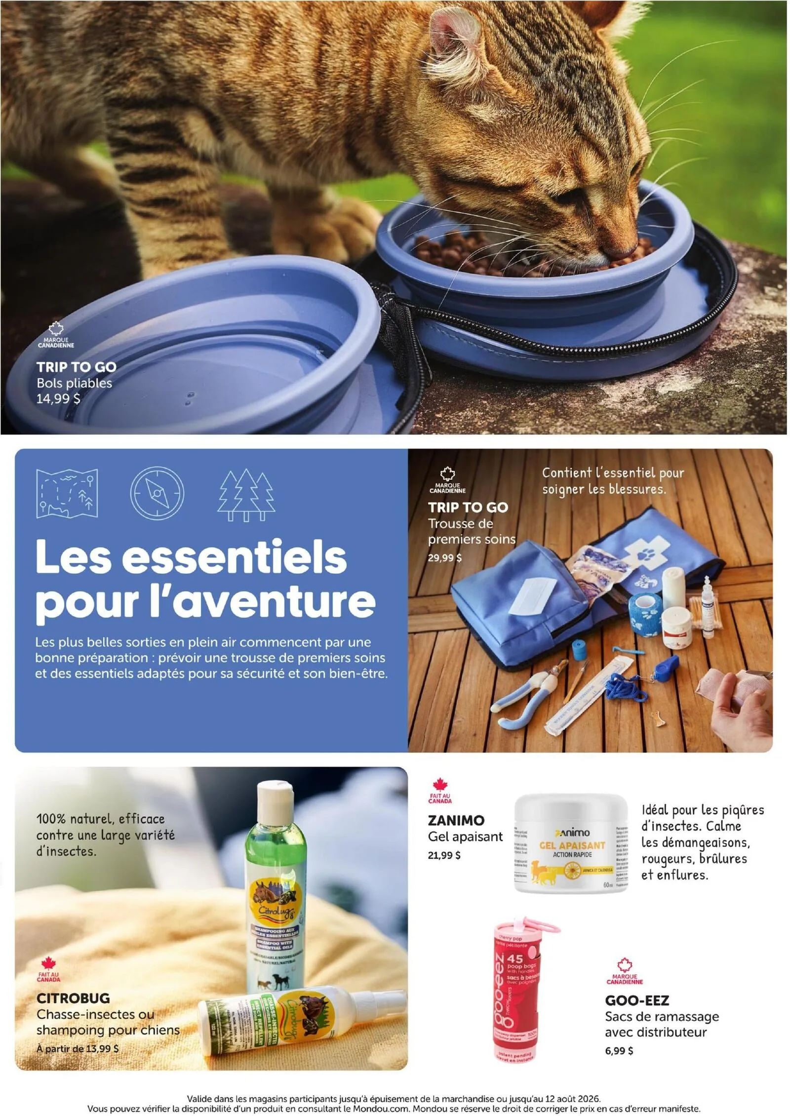 Page 3 de la Catalogue Mondou Printemps et été du 30 avril au 12 août 2026