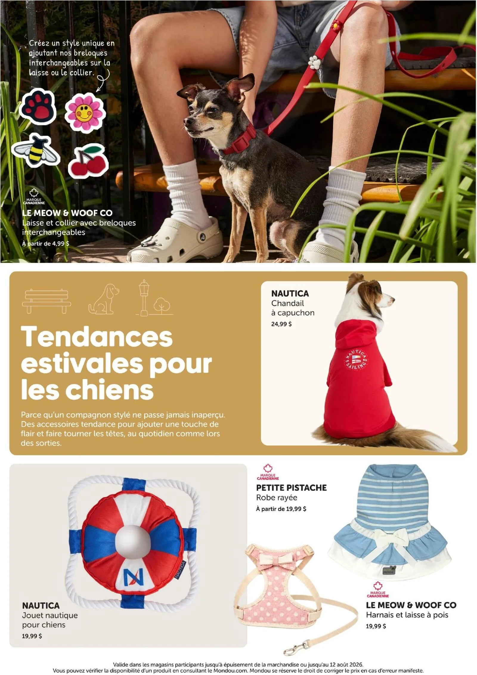 Page 7 de la Catalogue Mondou Printemps et été du 30 avril au 12 août 2026