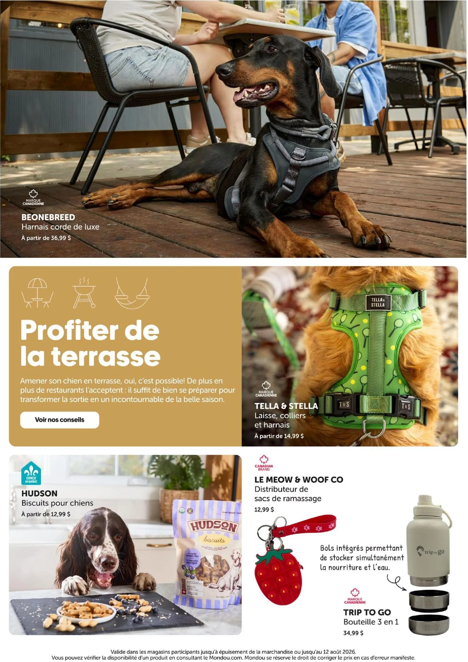 Page 10 de la Catalogue Mondou Printemps et été du 30 avril au 12 août 2026