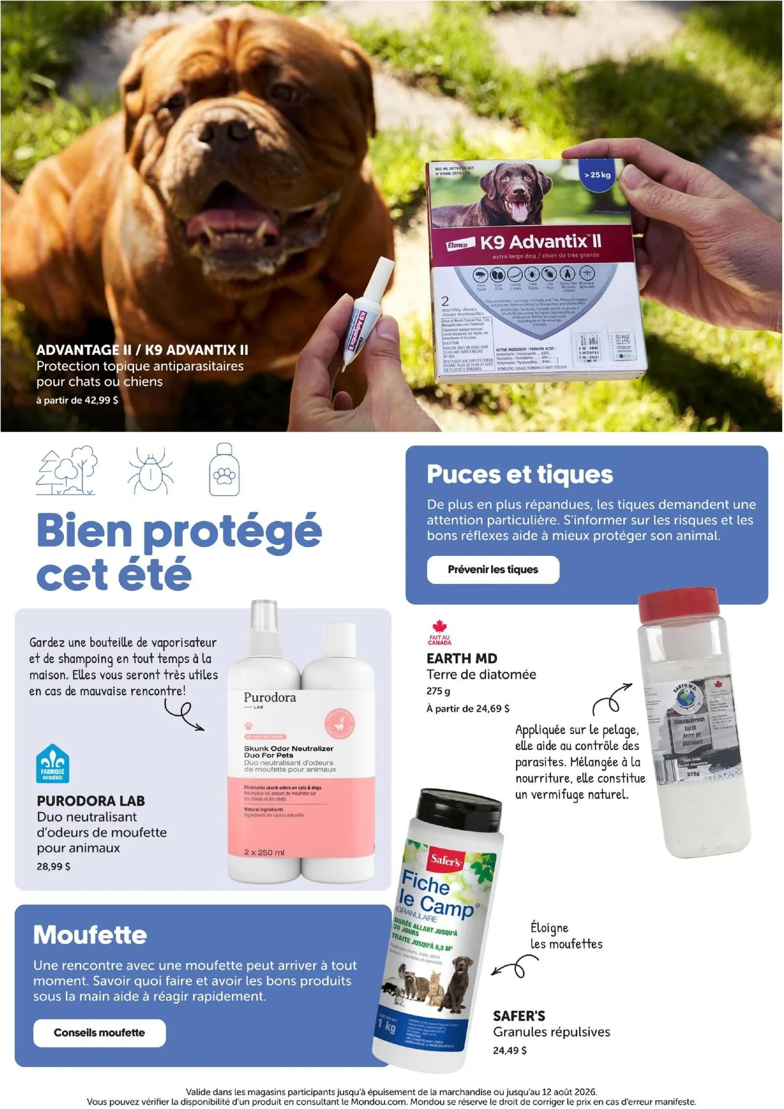Page 12 de la Catalogue Mondou Printemps et été du 30 avril au 12 août 2026