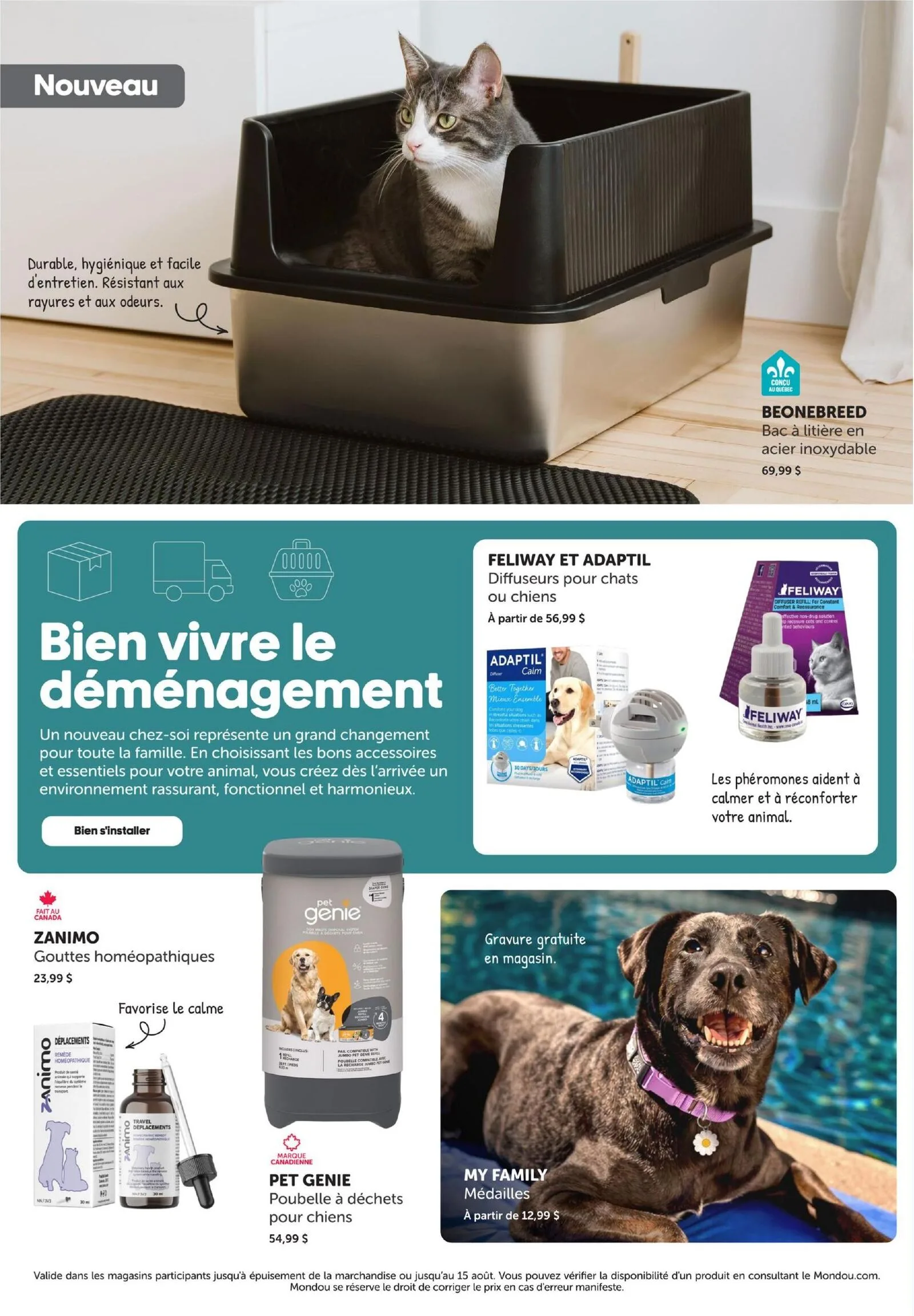 Page 14 de la Catalogue Mondou Printemps et été du 30 avril au 12 août 2026