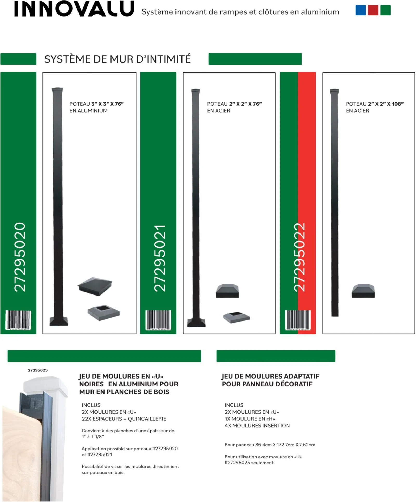 Page 4 de la Catalogue Pont-Masson Innovalu du 22 avril au 30 septembre 2026