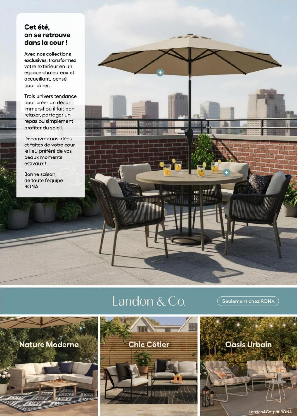 Page 2 de la Catalogue Rona Printemps Été du 26 février au 24 juin 2026