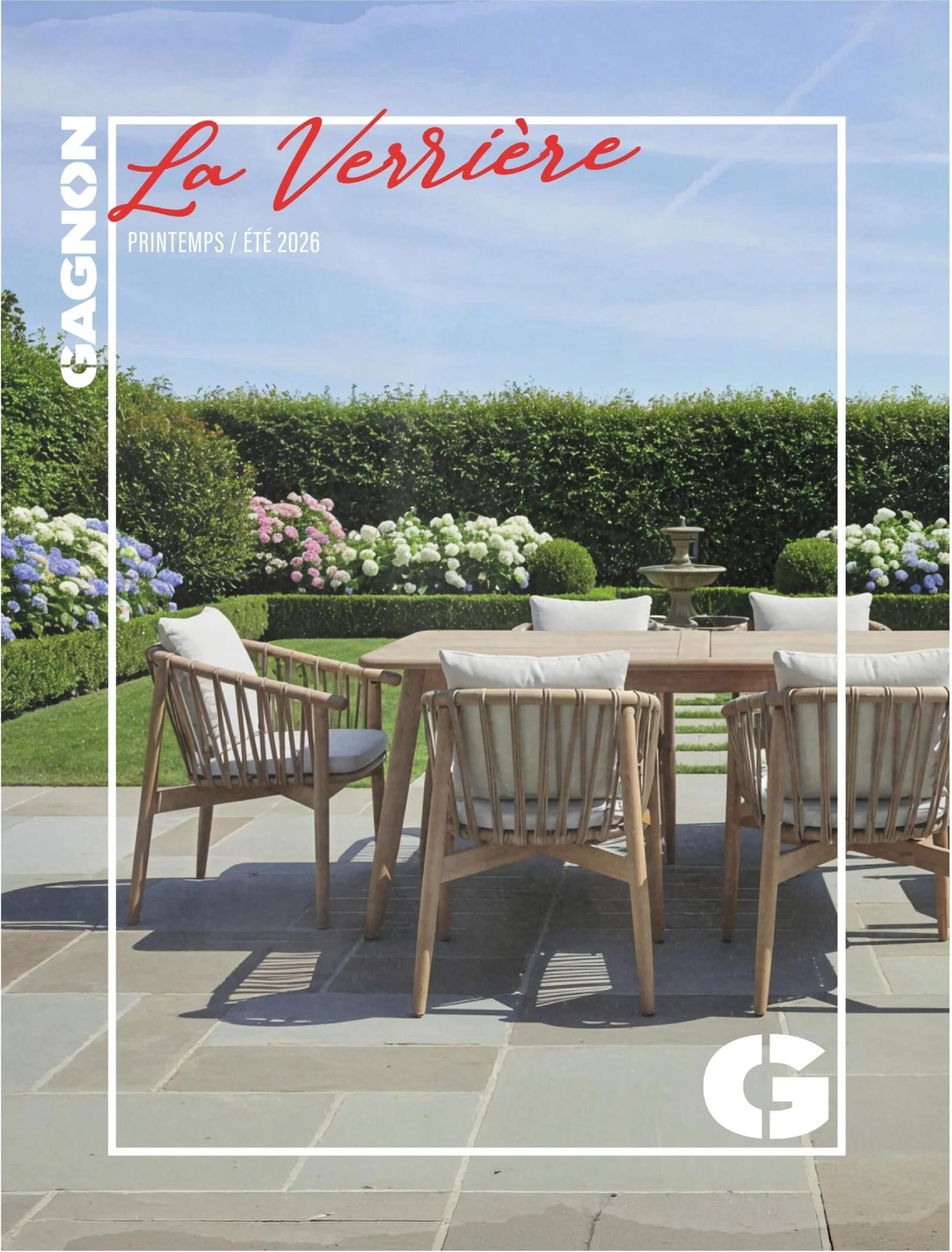 Page 1 de la Catalogue d&rsquo;été Gagnon du 5 mars au 5 septembre 2026