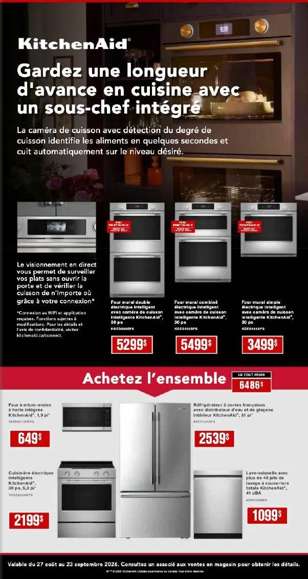 Page 8 de la Circulaire Accent Meubles Appareils de lessive du 27 août au 23 septembre 2026