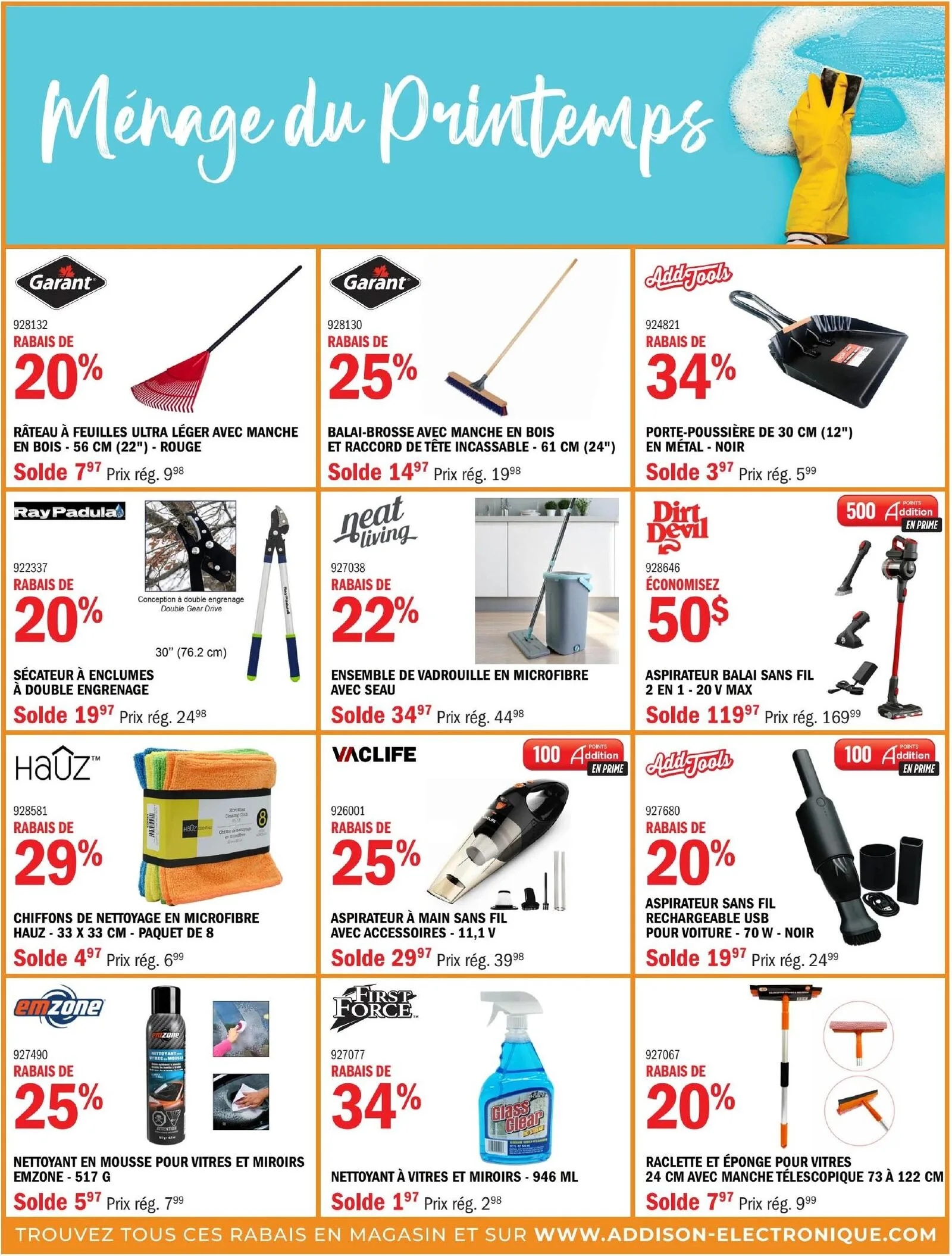 Page 2 de la Circulaire Addison Électronique du 1 au 30 avril 2026