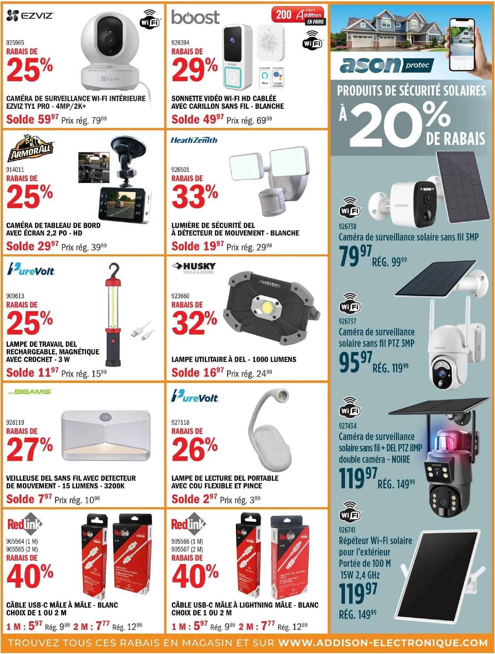 Page 7 de la Circulaire Addison Électronique du 1 au 30 avril 2026