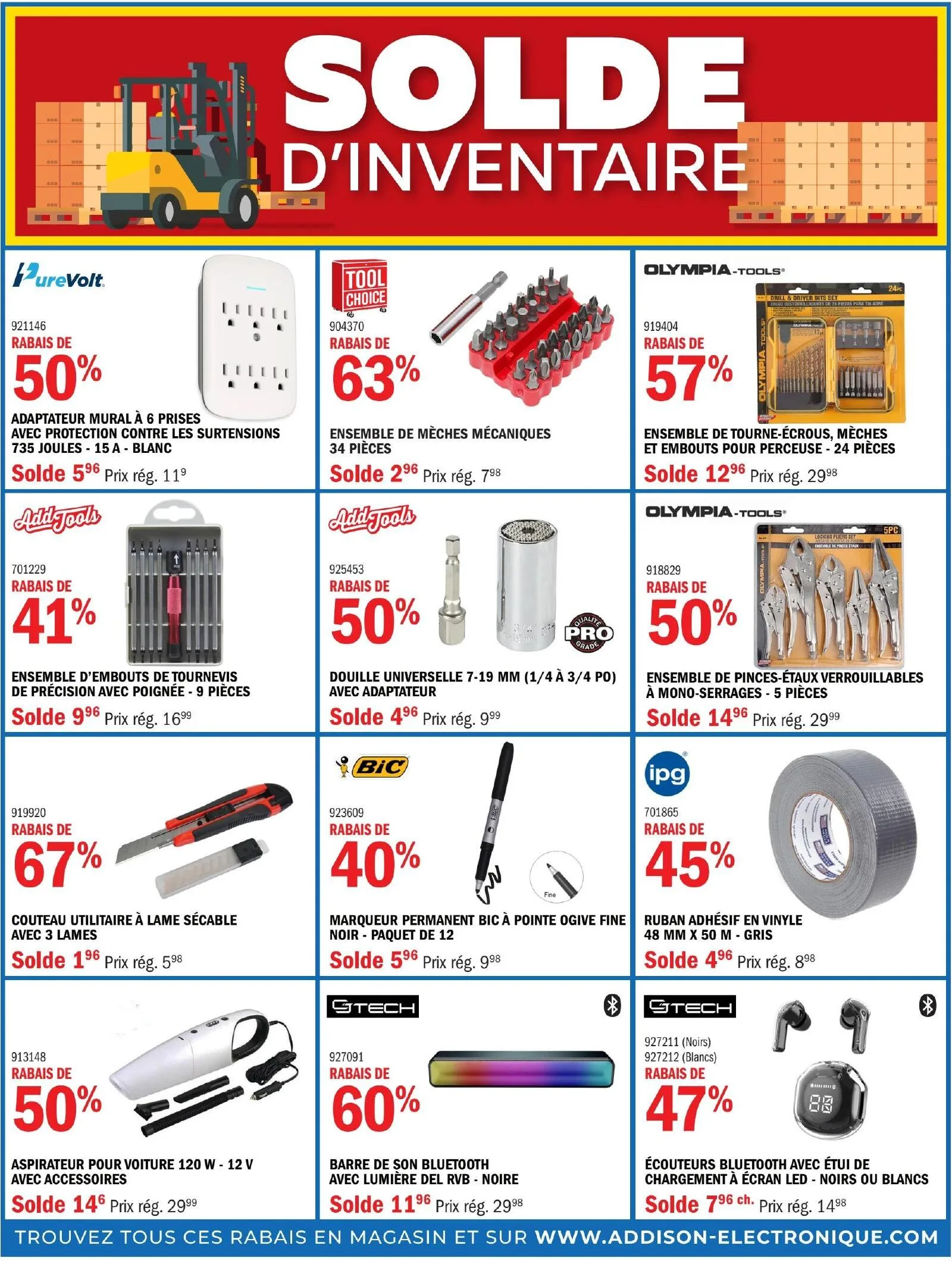 Page 7 de la Circulaire Addison Électronique du 1 au 30 septembre 2026