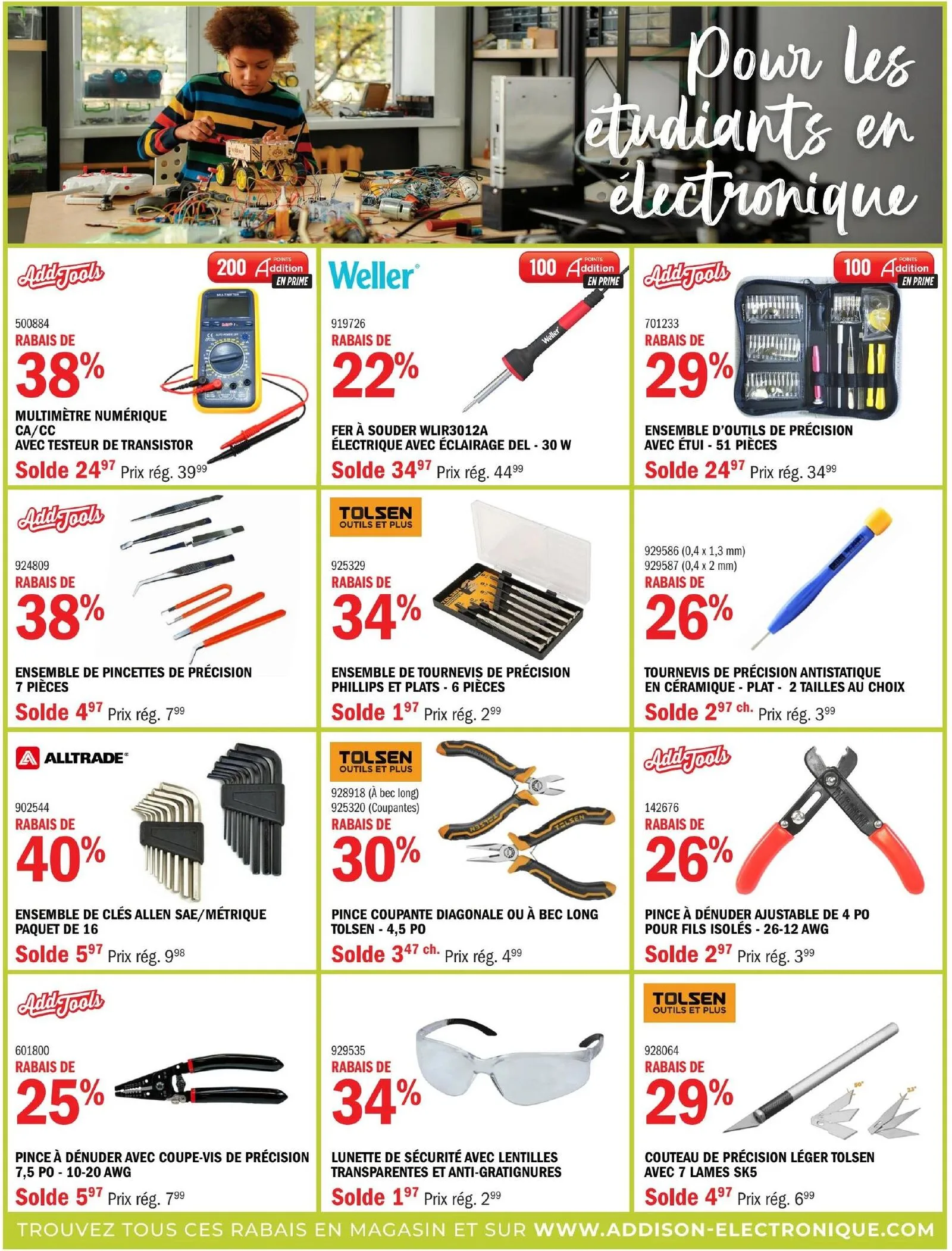 Page 2 de la Circulaire Addison Électronique du 1 au 31 août 2026