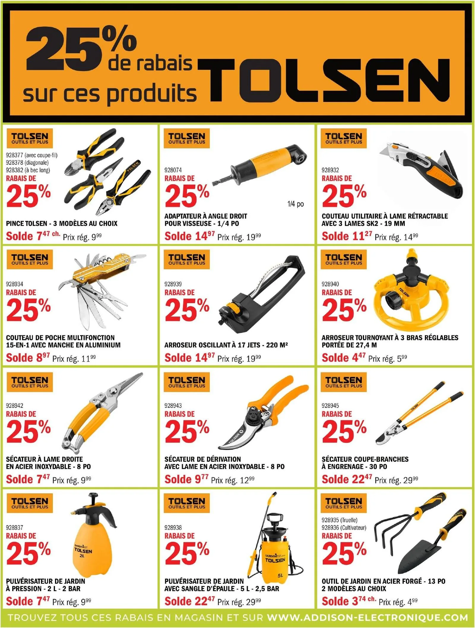 Page 9 de la Circulaire Addison Électronique du 1 au 31 août 2026
