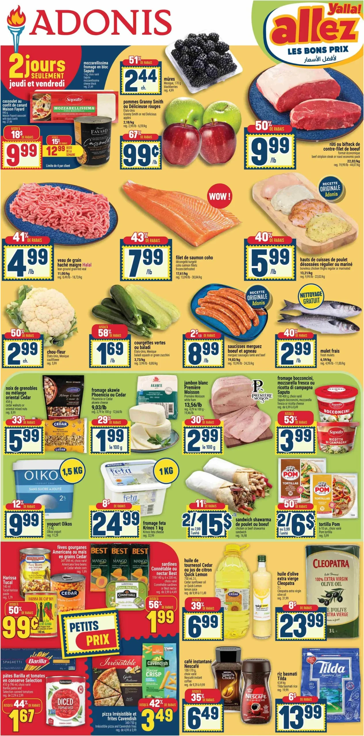 Page 1 de la Circulaire Adonis du 16 au 22 avril 2026