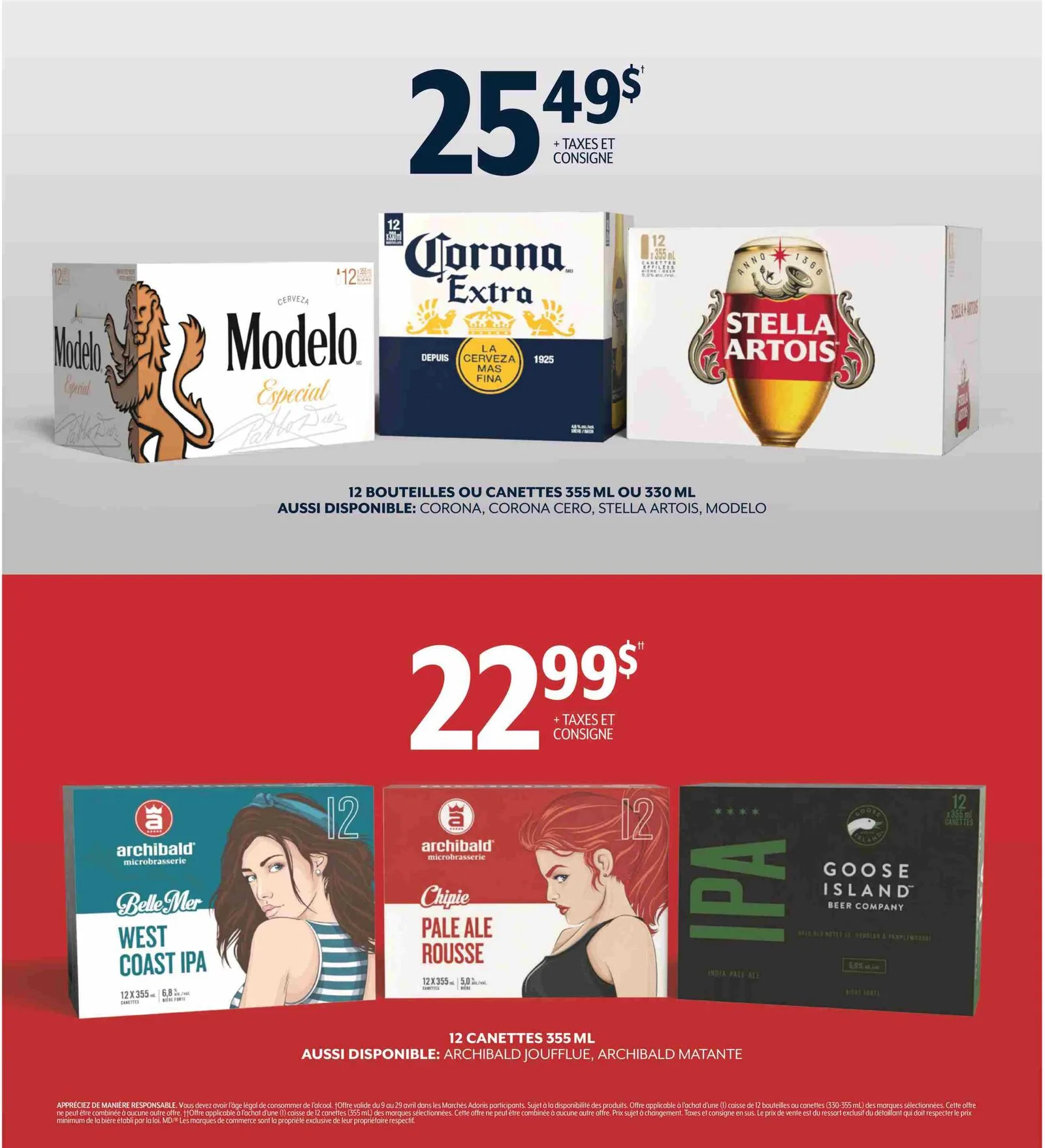 Page 9 de la Circulaire Adonis du 16 au 22 avril 2026