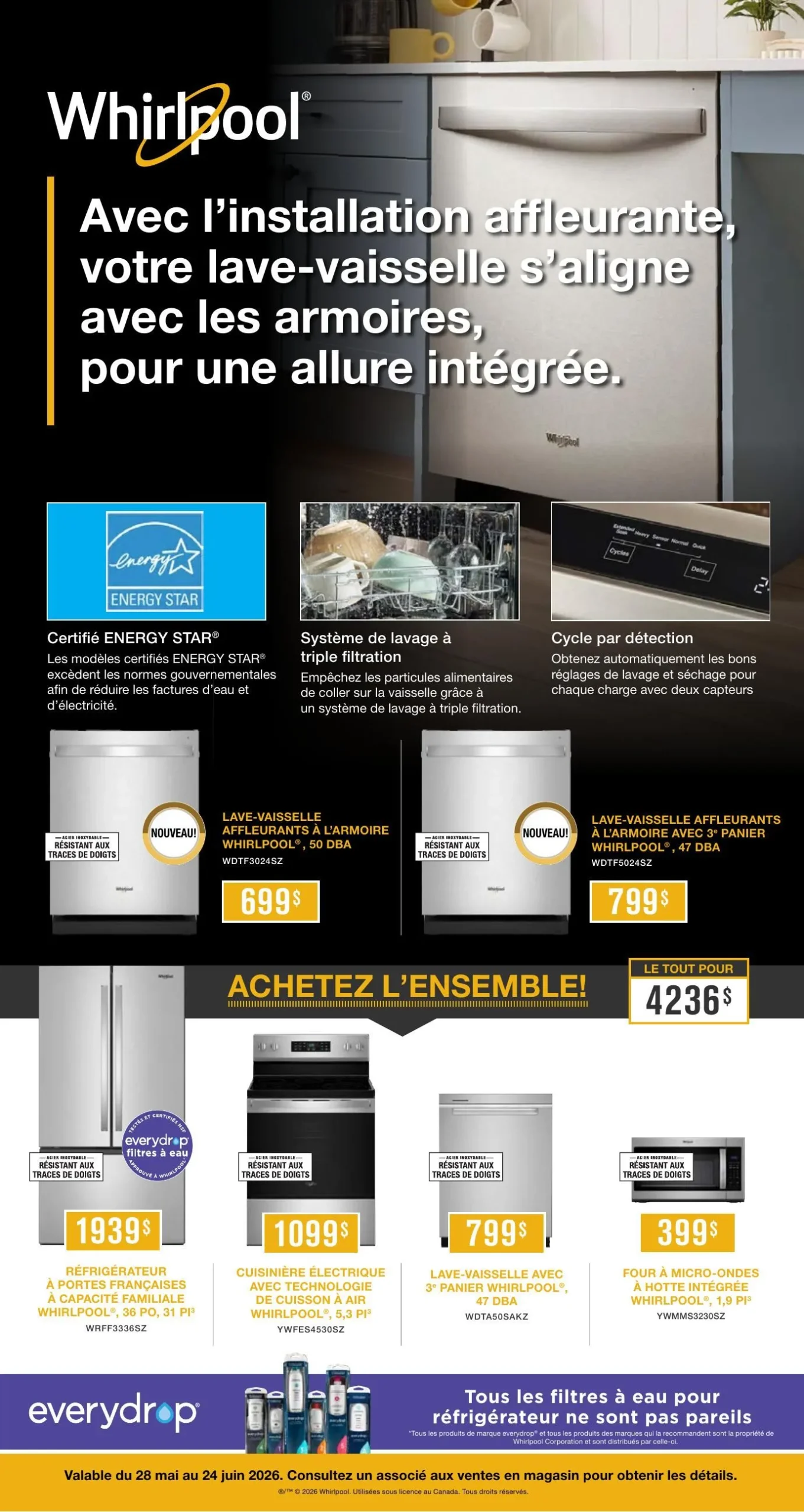 Page 3 de la Circulaire Ameublement Machabée du 1 au 23 juin 2026