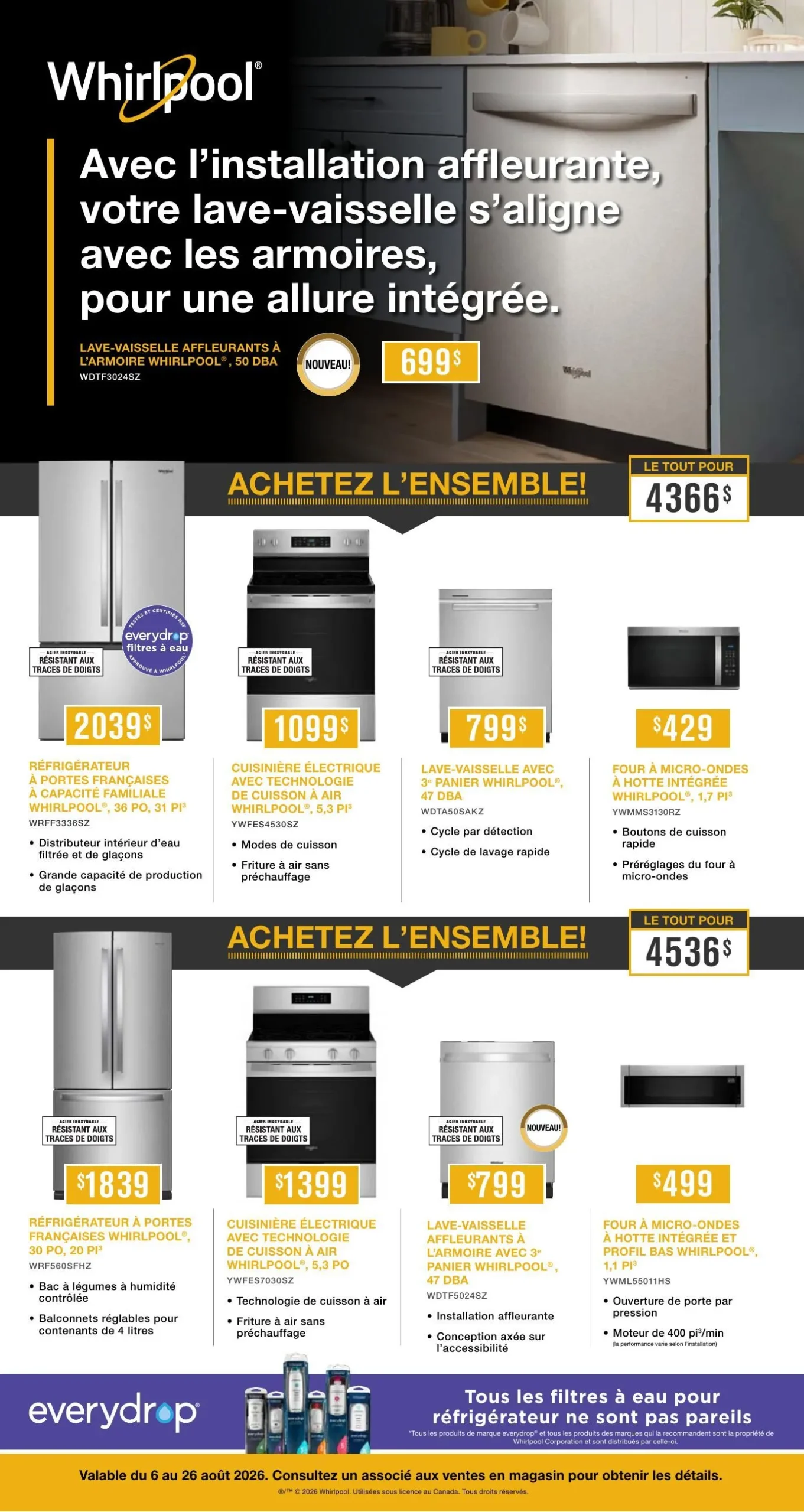 Page 8 de la Circulaire Ameublement Machabée du 1 au 31 août 2026